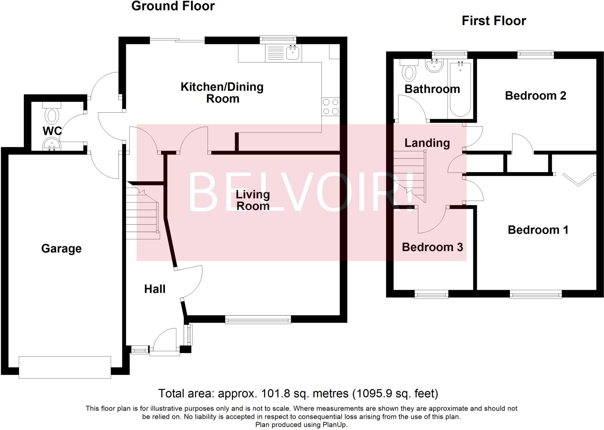Chieveley Drive, Tunbridge Wells, TN2 floorplan
