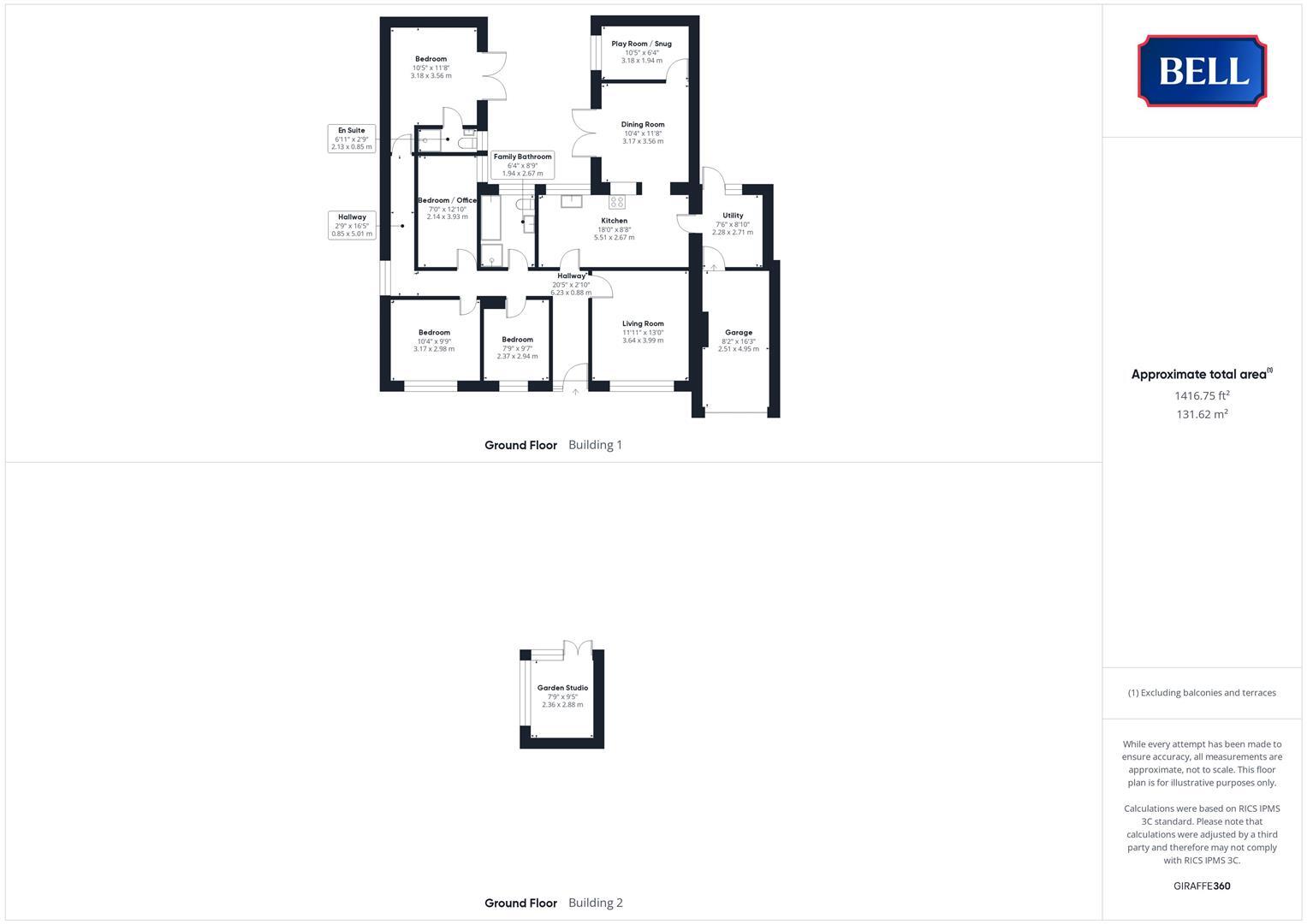 Karenza, Great Steeping, Spilsby floorplan