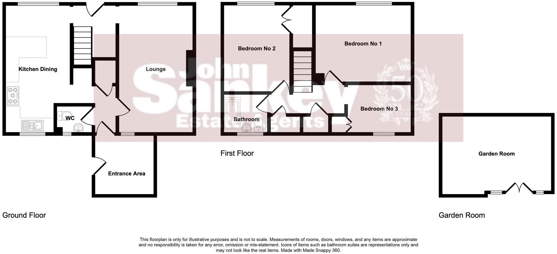 Caythorpe Court, Mansfield Woodhouse, NG19 floorplan