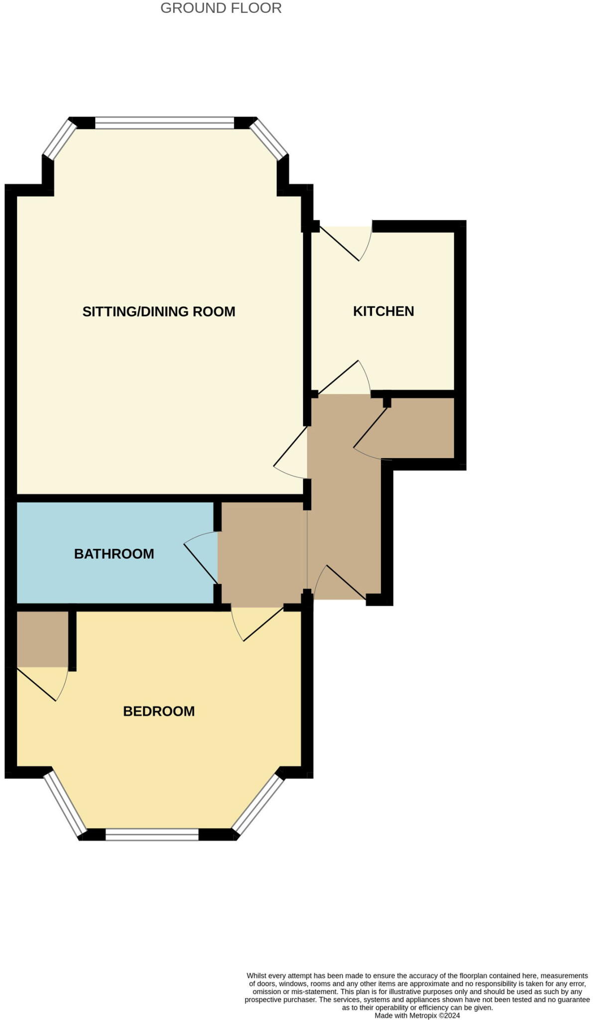 Upperton Gardens, Eastbourne, BN21 2AF floorplan