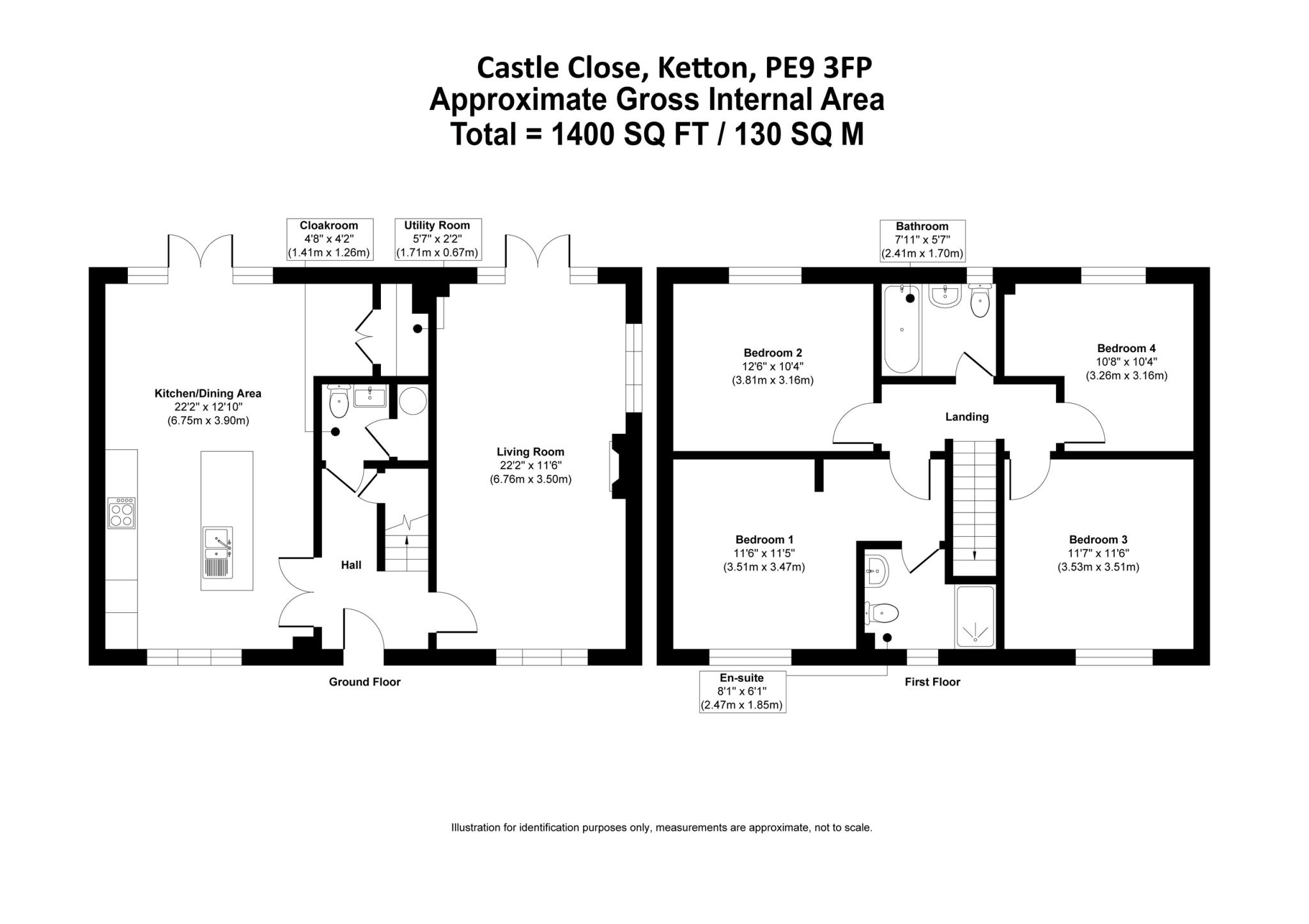 Castle Close, Ketton, Stamford floorplan