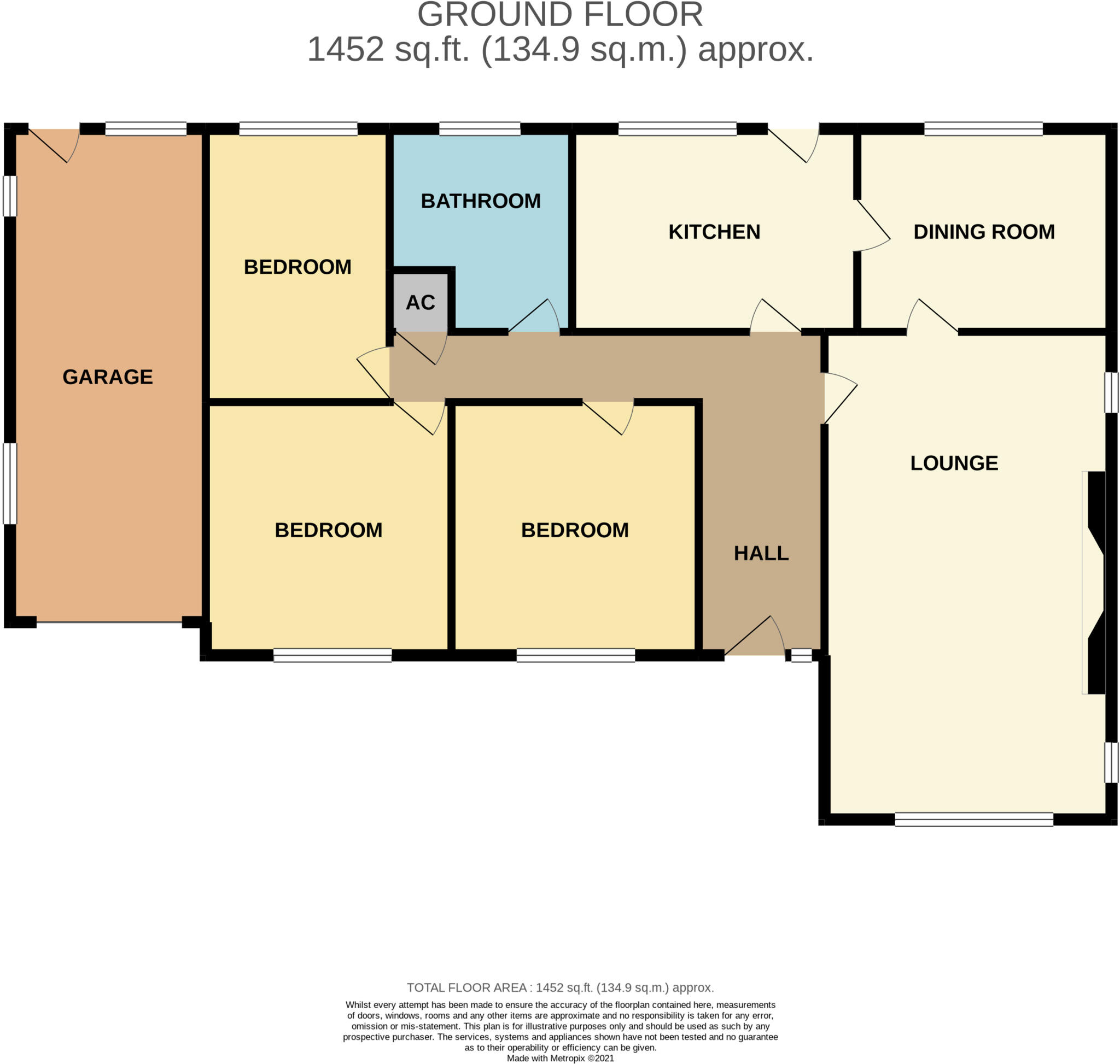 Hallgate, Gedney floorplan