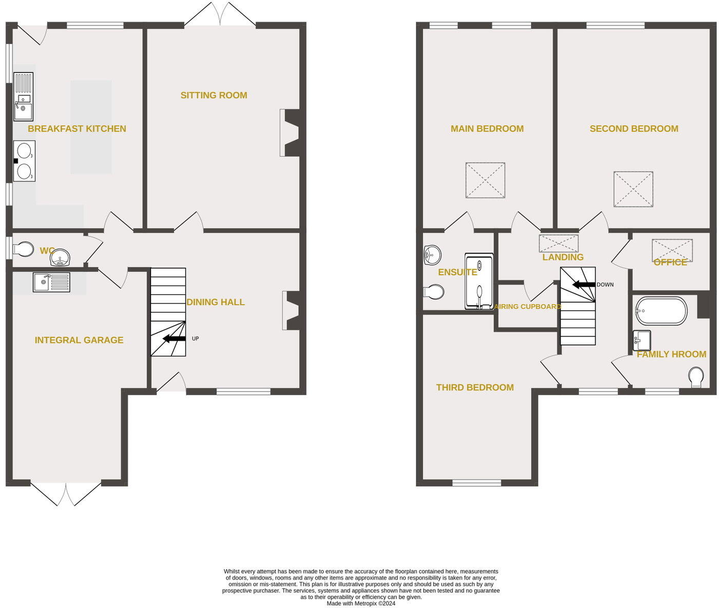 Oak Lane, Kerridge floorplan