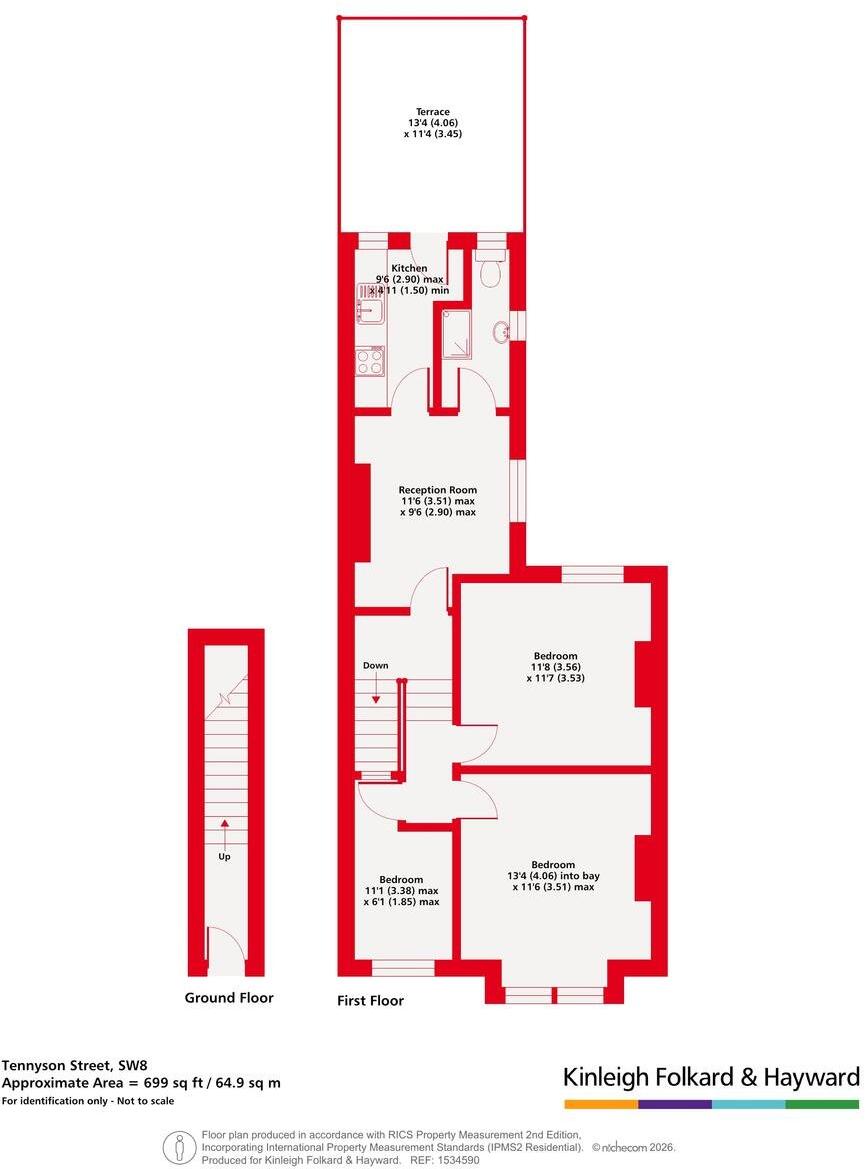 Tennyson Street, Battersea, London, SW8 floorplan