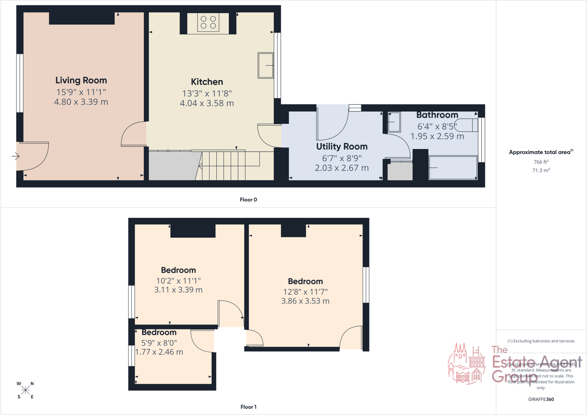 Berrisford Street, Coalville, Leicestershire floorplan