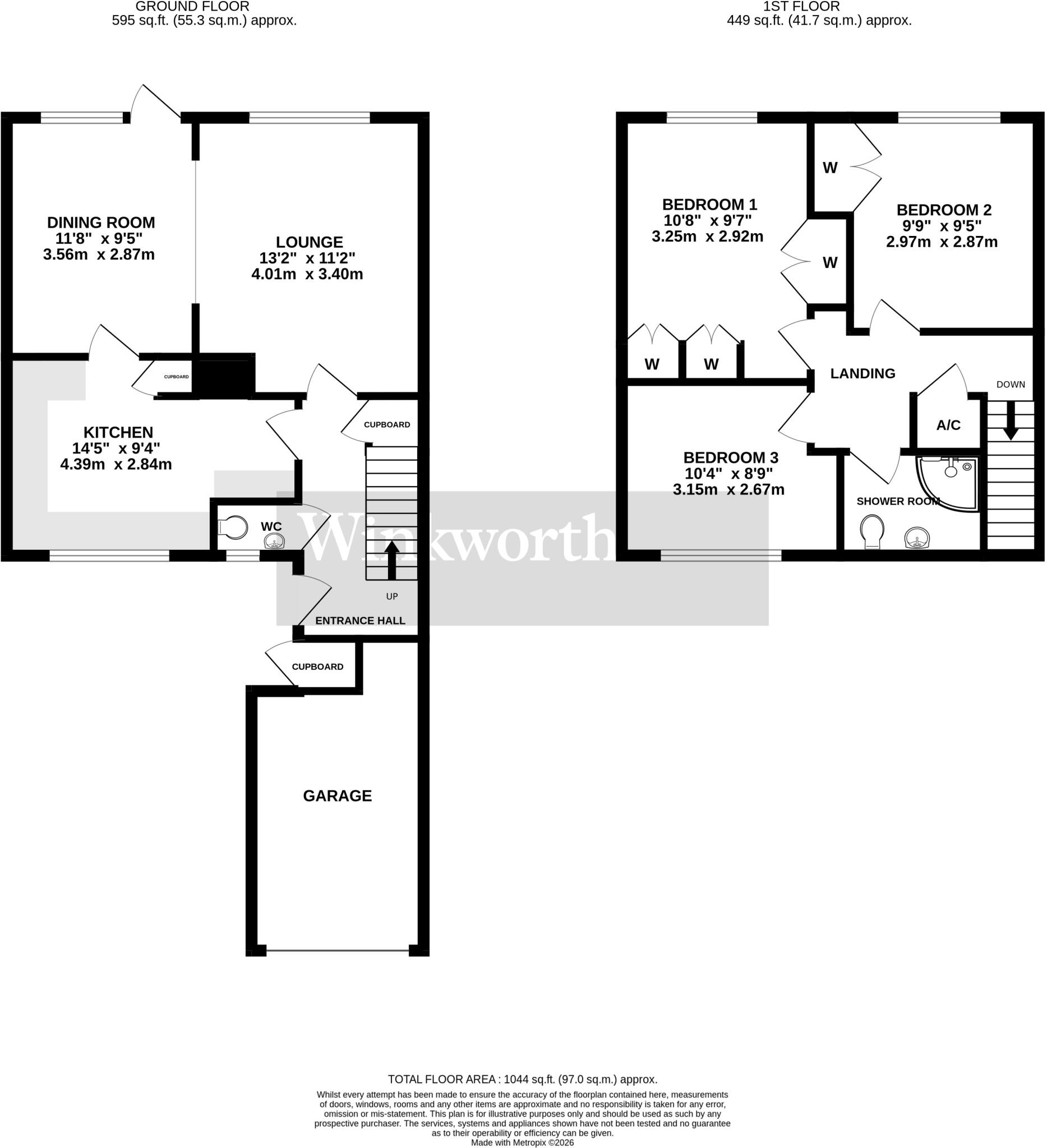 Bramfield Close, Norwich, Norfolk, NR2 floorplan