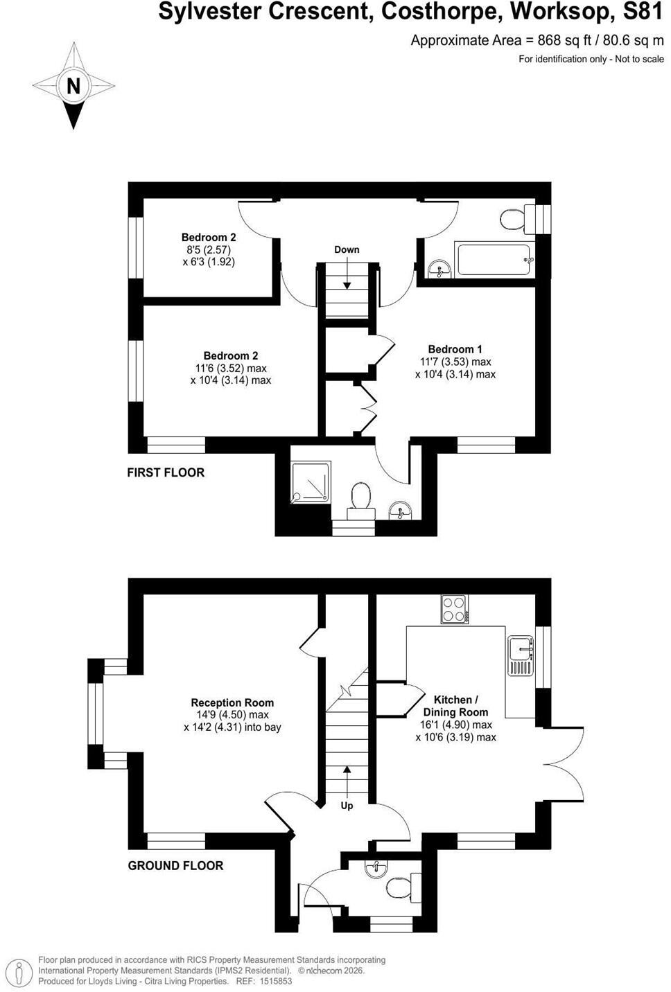 Furnace Drive, S81 floorplan