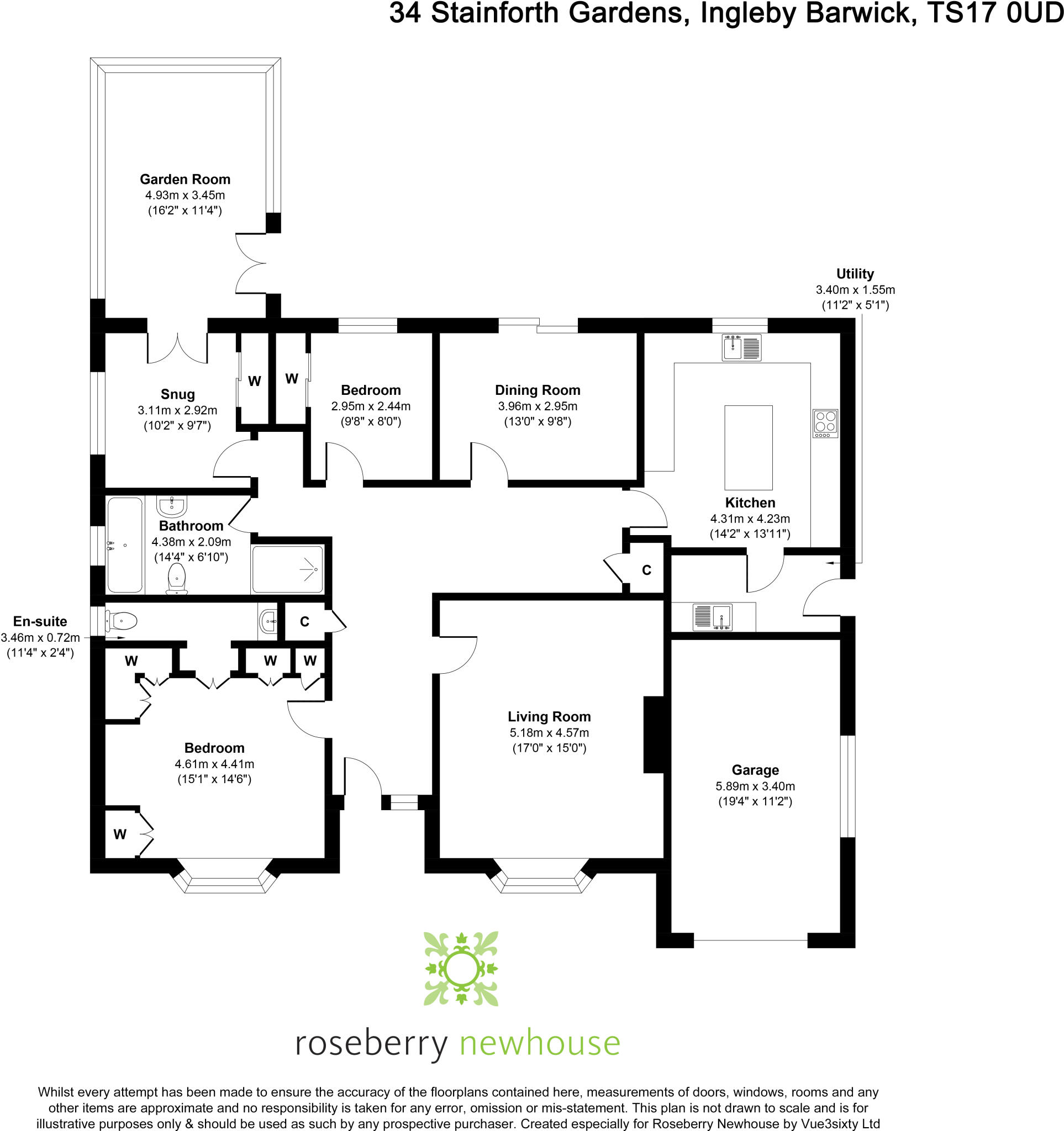 Stainforth Gardens, Ingleby Barwick floorplan