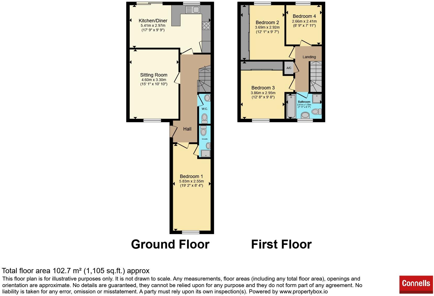 Poulton Place, Oxford floorplan