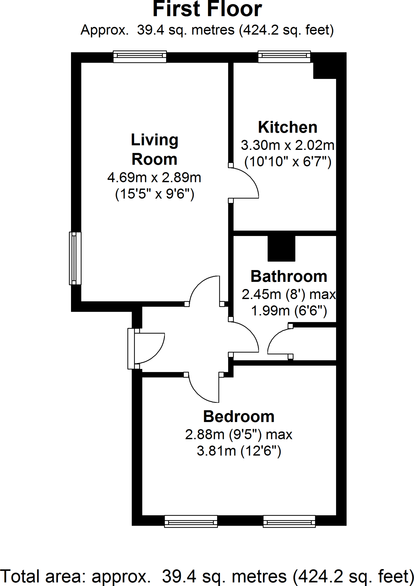 Edmeston Close, Hackney, London floorplan