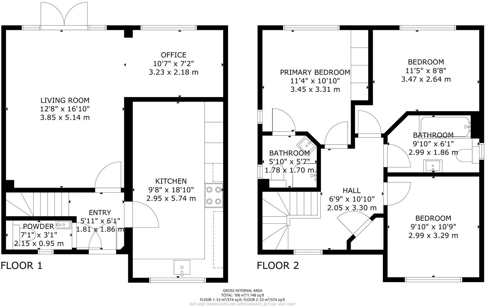 Oak Fields, Hailsham floorplan