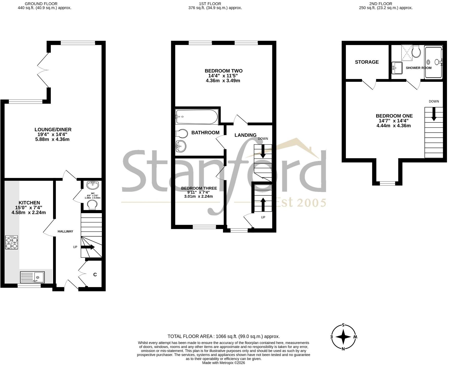 Causton Gardens, Eastleigh,  SO50 floorplan