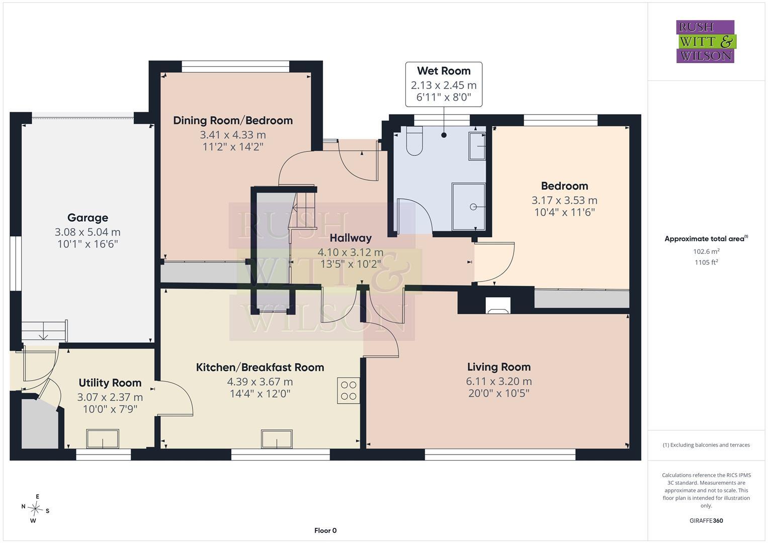 Reedswood Road, Broad Oak floorplan