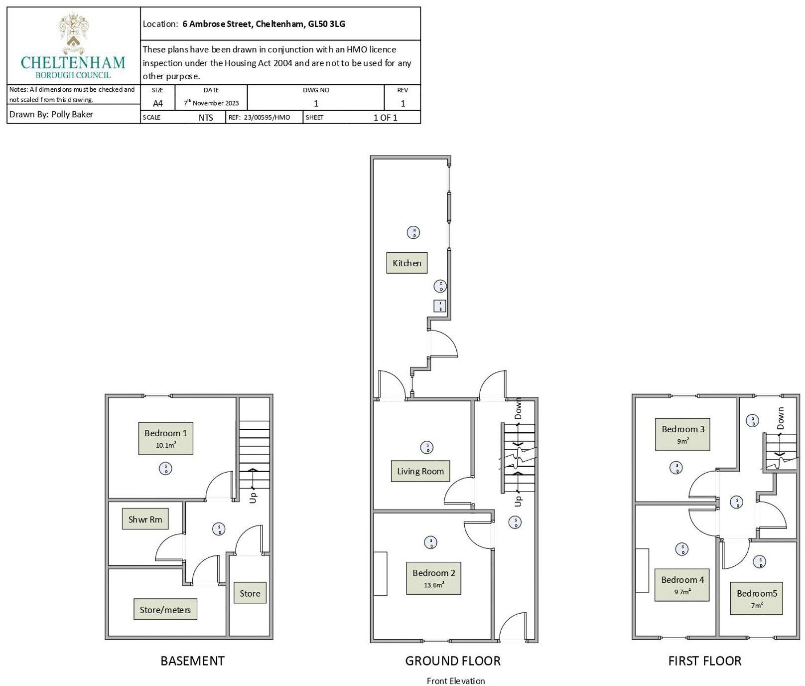 Ambrose Street, Cheltenham, GL50 floorplan