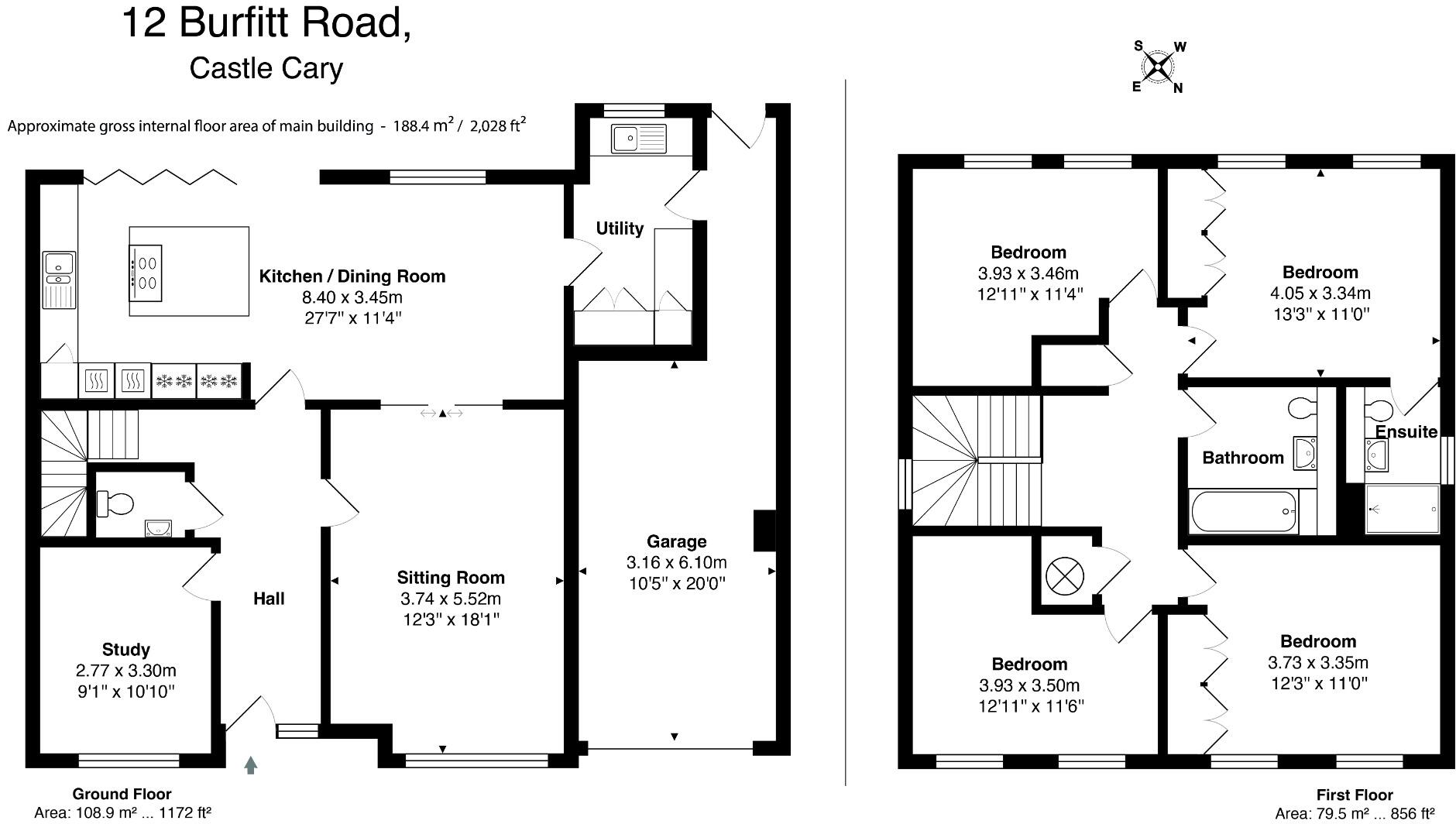 12, Burfitt Road, Castle Cary floorplan
