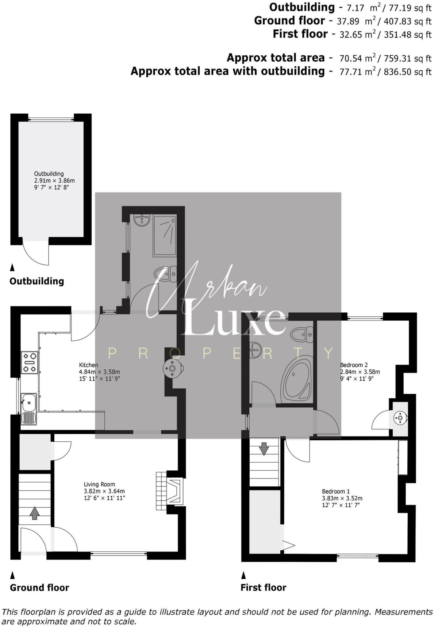 Bedford Road, Marston Moretaine, Bedford, MK43 floorplan