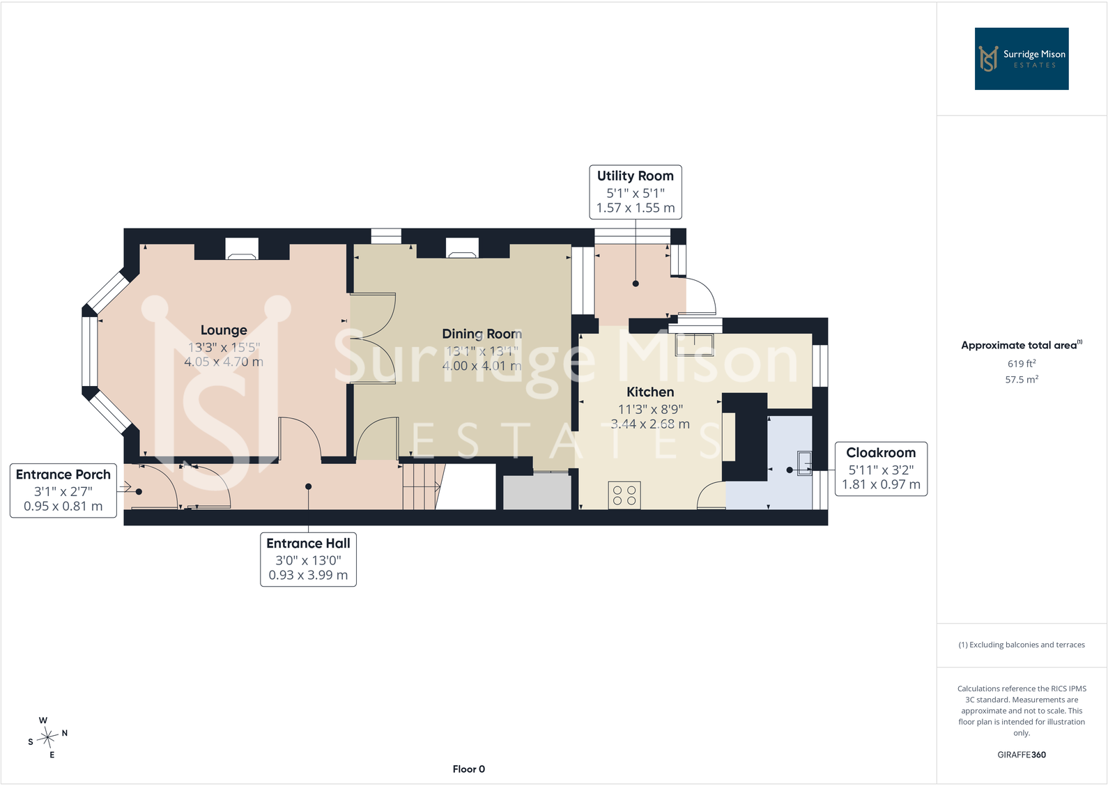 Bayham Road, Eastbourne, East Sussex, BN22 floorplan