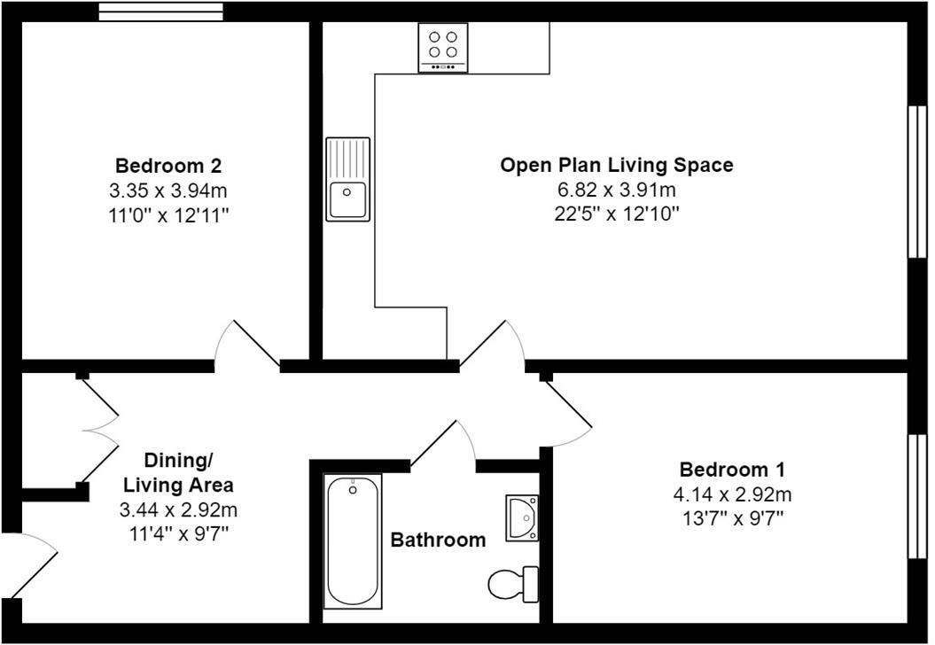 Nursery Gardens, Thirsk floorplan