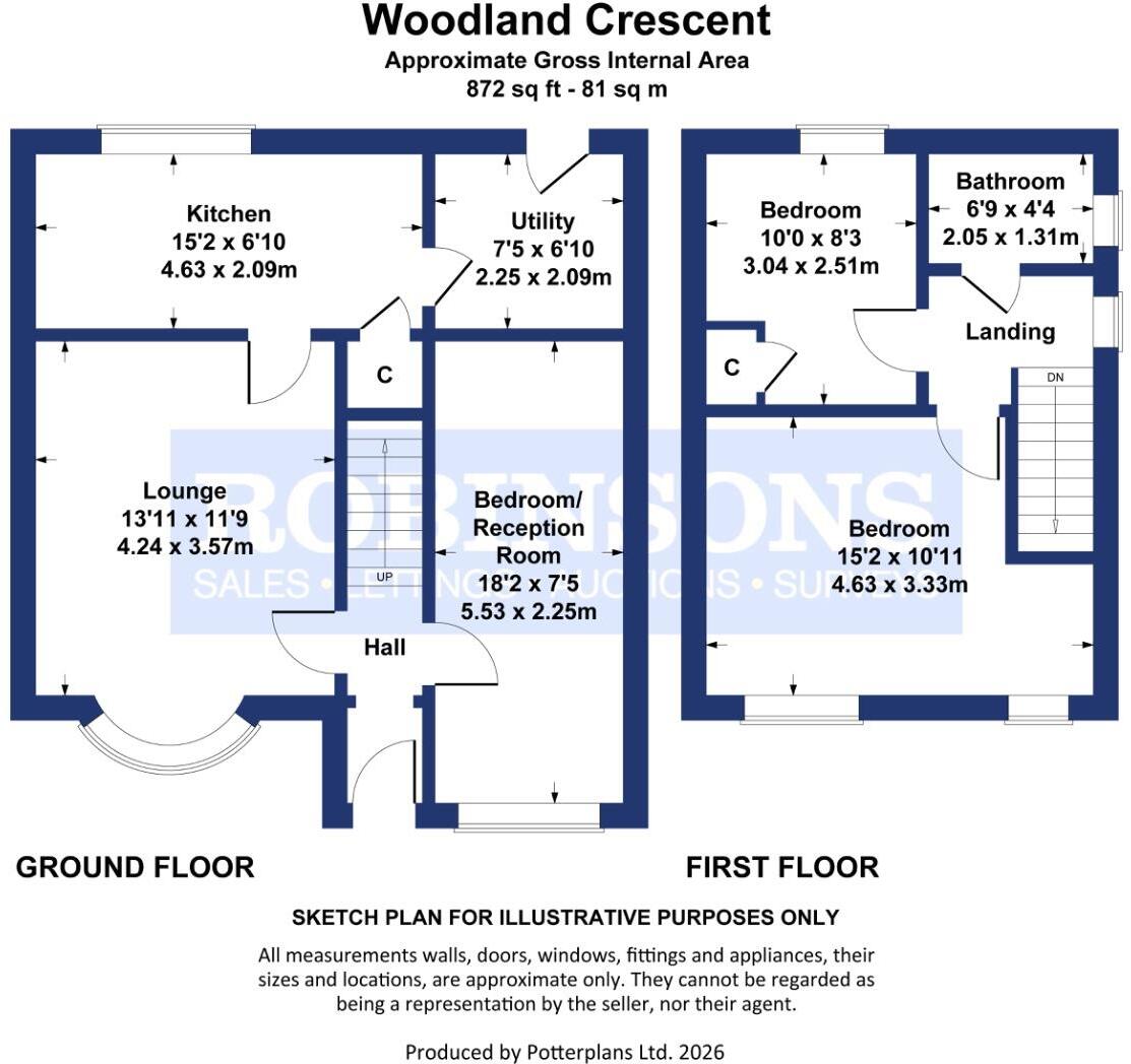 Woodland Crescent, Kelloe, Durham floorplan