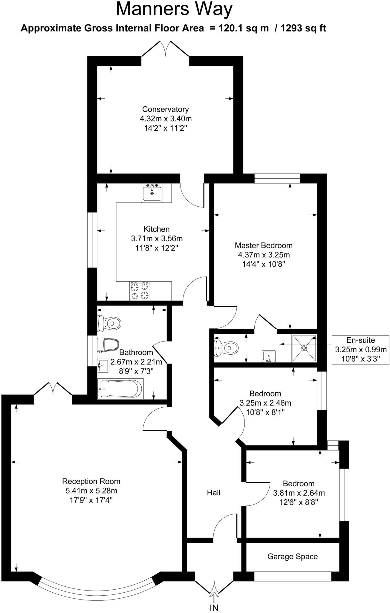 Manners Way, Southend-On-Sea, SS2 floorplan