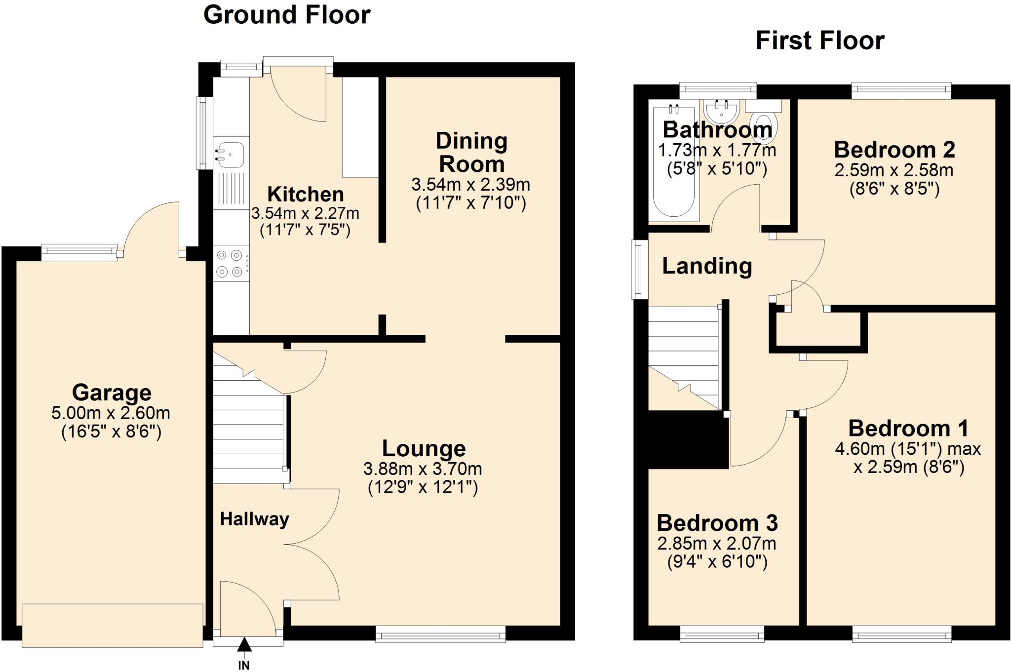 Pinto Close, Edgbaston, B16 floorplan