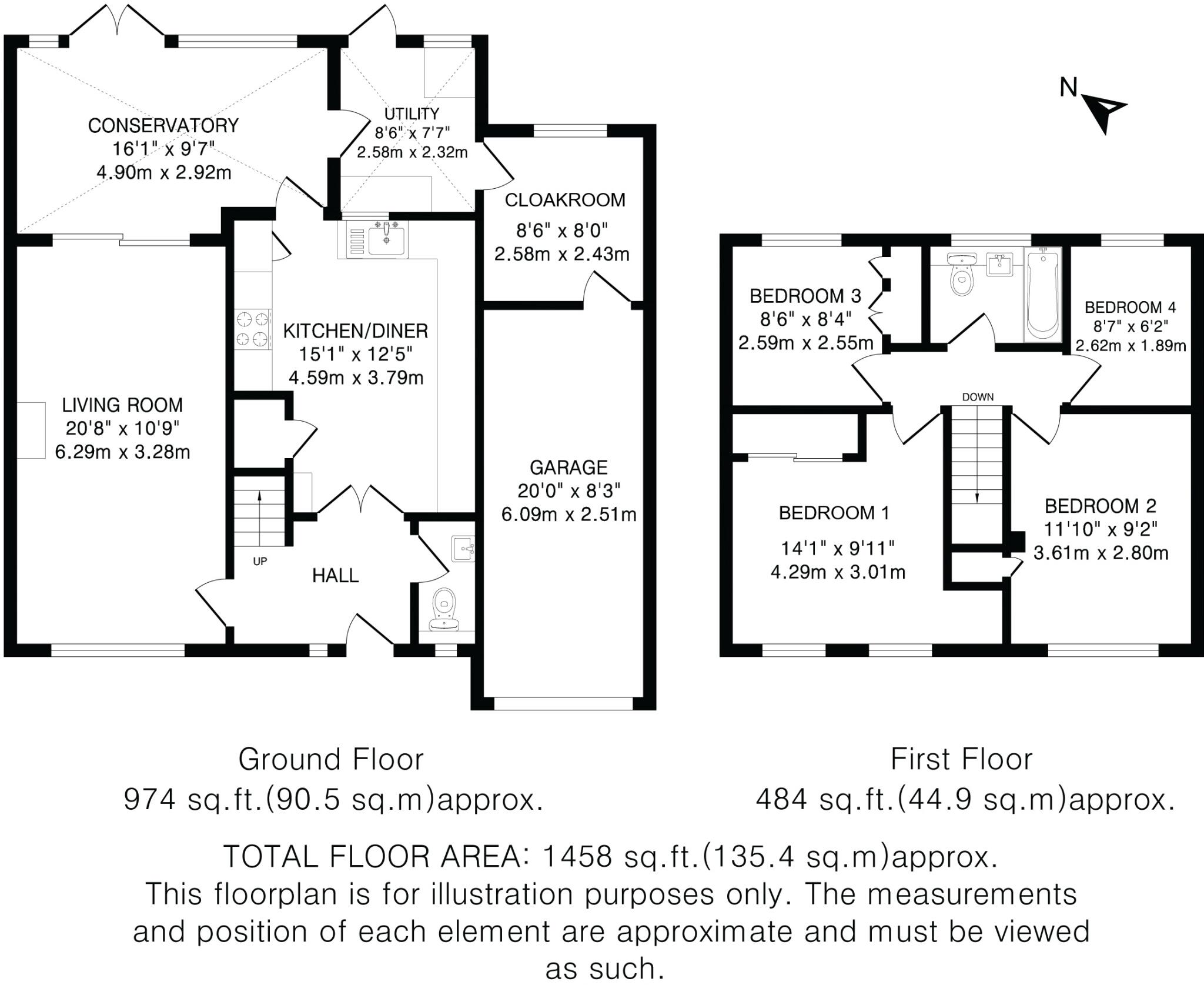 Ramblers Way, Welwyn Garden City, AL7 floorplan