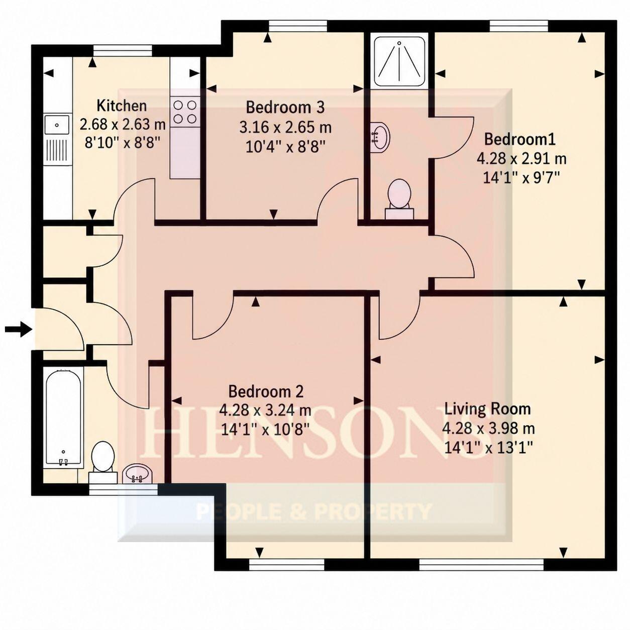 Barker Court, Long Ashton, North Somerset floorplan