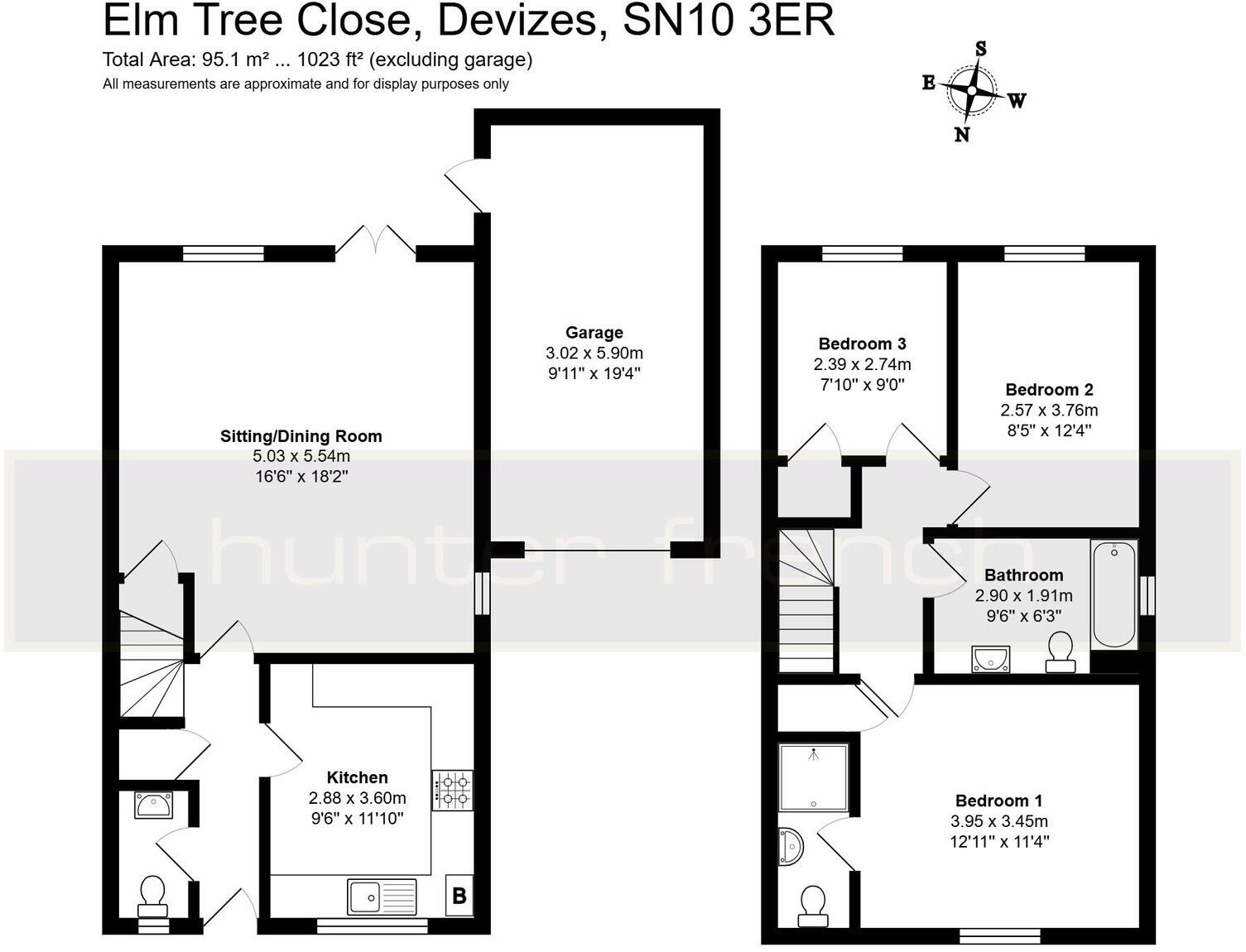 Elm Tree Close, Devizes, Wiltshire, SN10 3ER floorplan