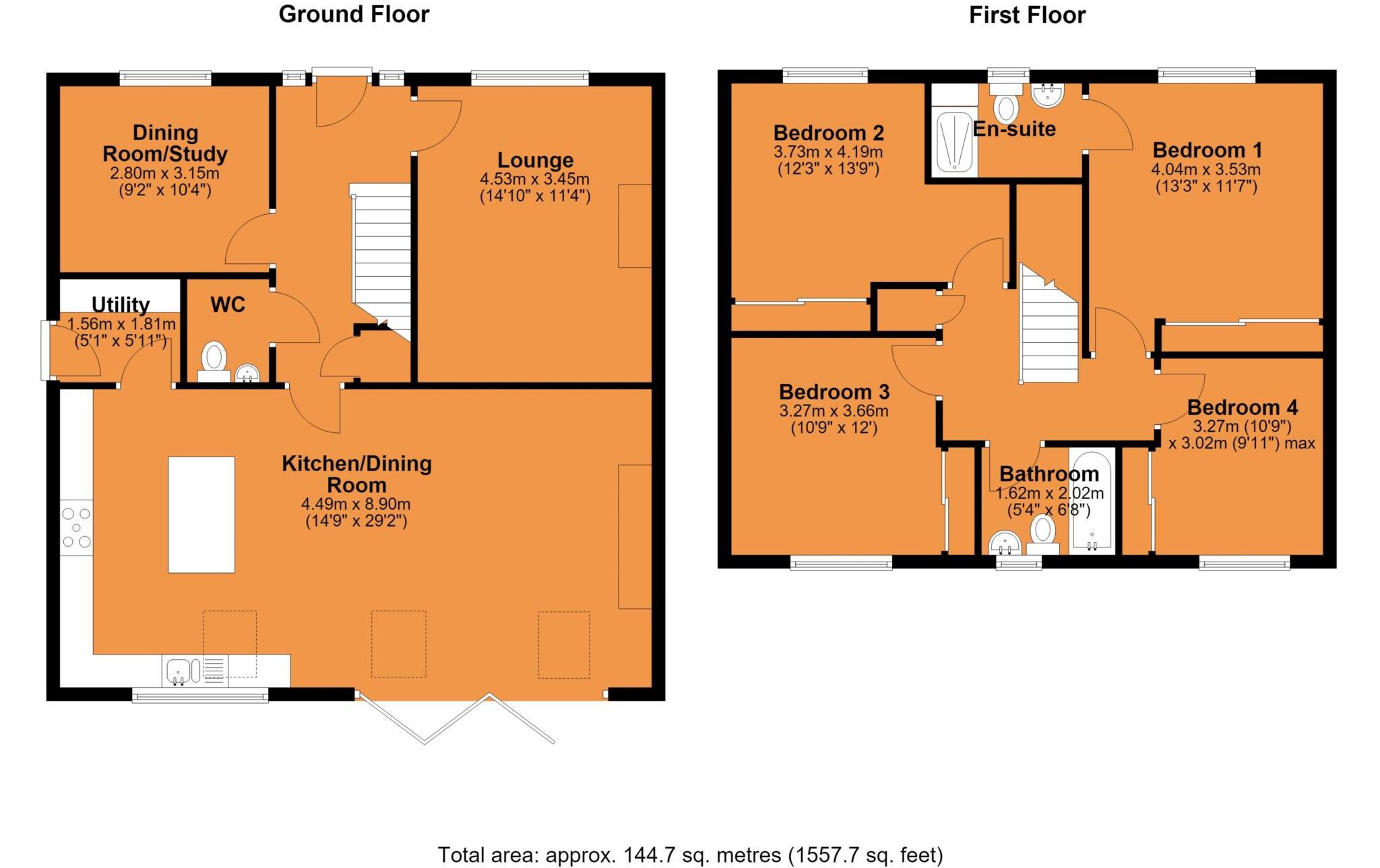 Academy Drive, Rugby floorplan