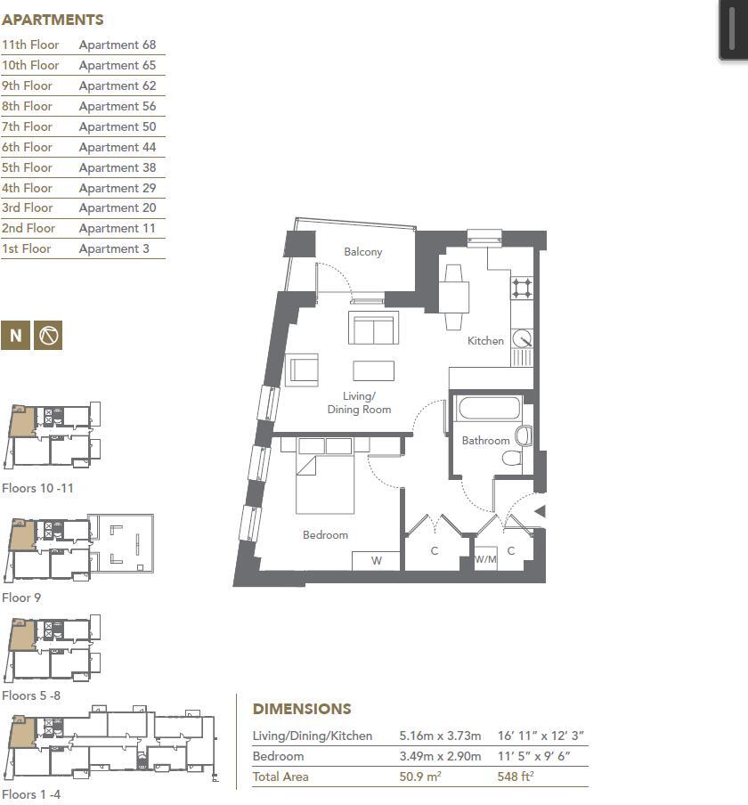 Blackburn Court, Bollo Lane, W3 8SX floorplan