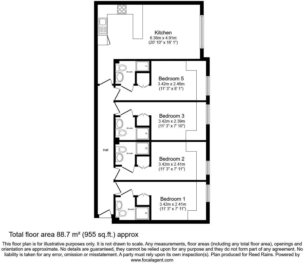 B10 Aspect 3, Edward Street, Sheffield, S3 7GE floorplan