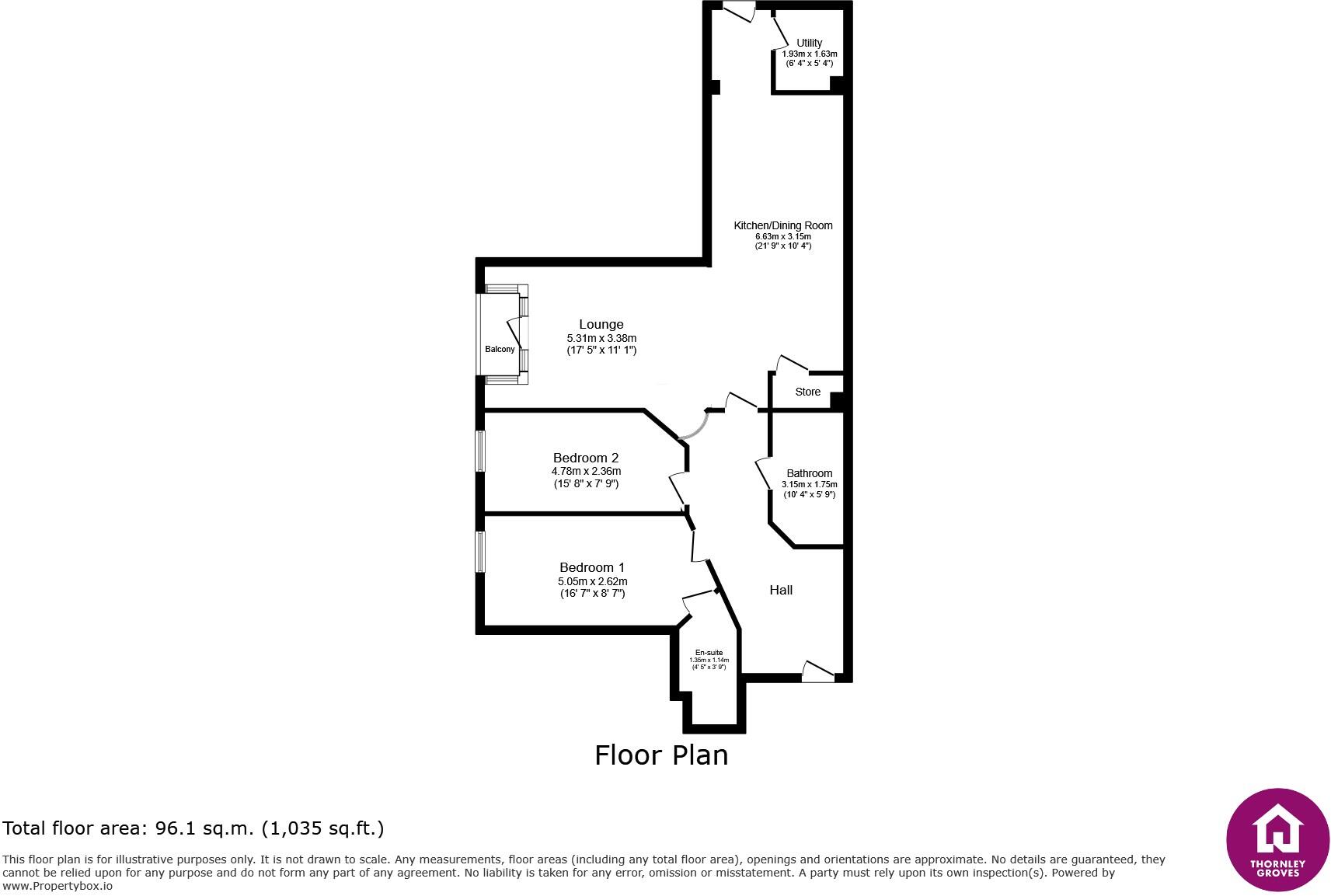 The Square, Seller Street, Chester, Cheshire, CH1 floorplan