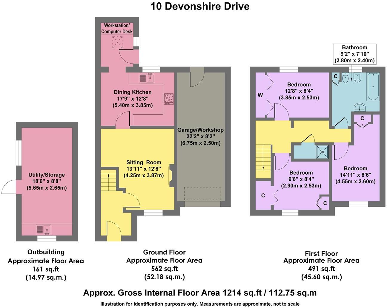 Devonshire Drive, Rowsley, Matlock floorplan
