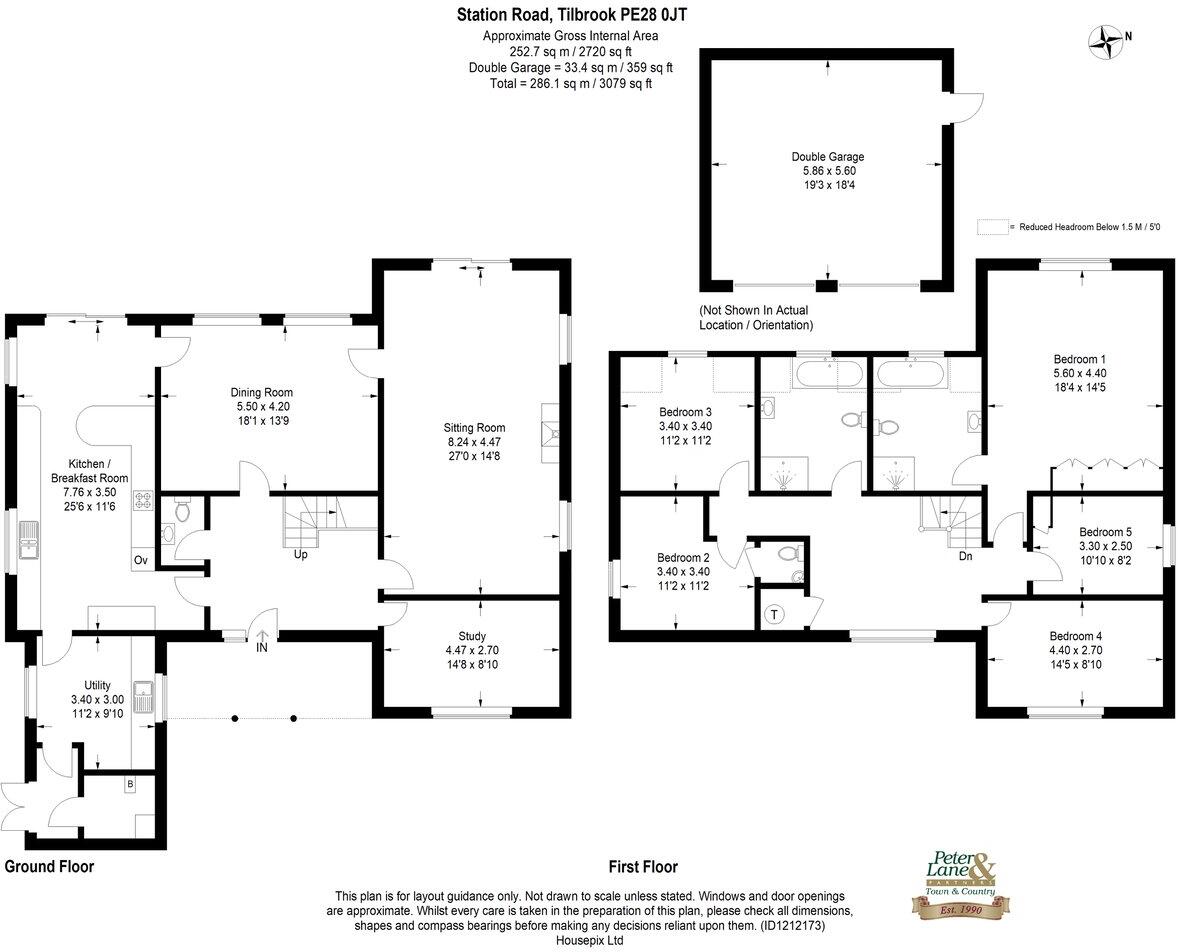 Station Road, Tilbrook, PE28 floorplan