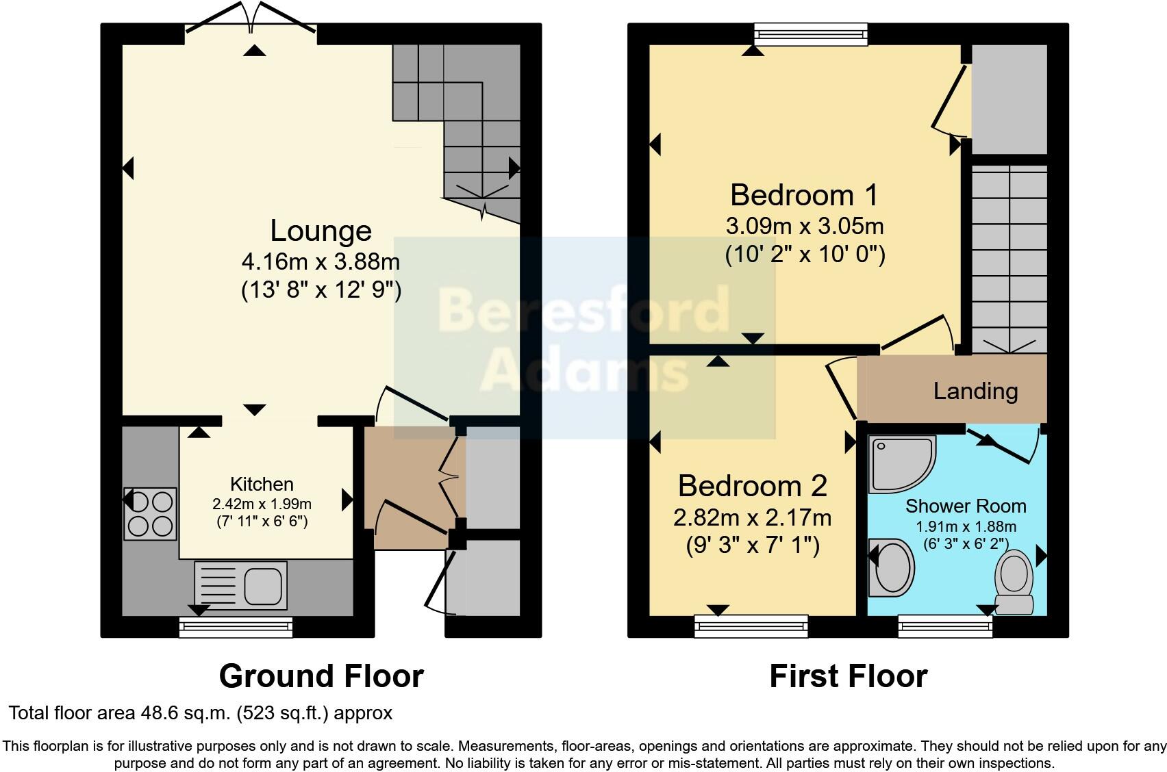 Milton Road, Blacon, Chester, Cheshire, CH1 floorplan