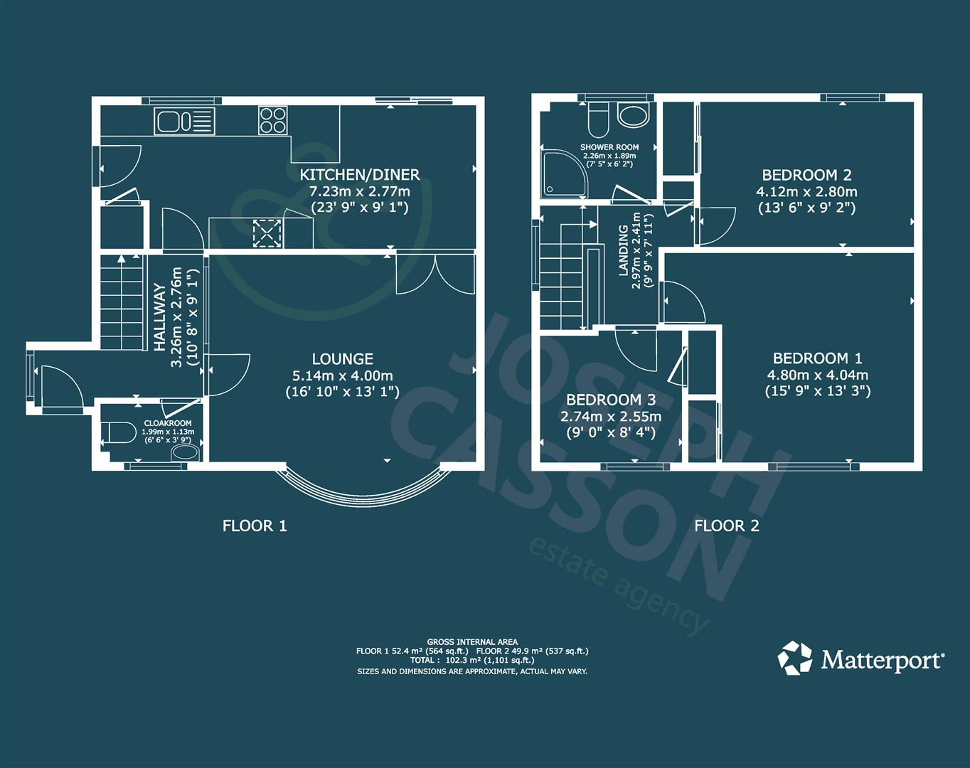 Lyndhurst Crescent, Wembdon, Bridgwater floorplan