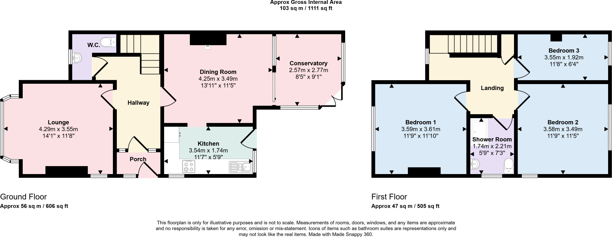 27 Lightfoot Lane, Preston PR2 3LQ floorplan
