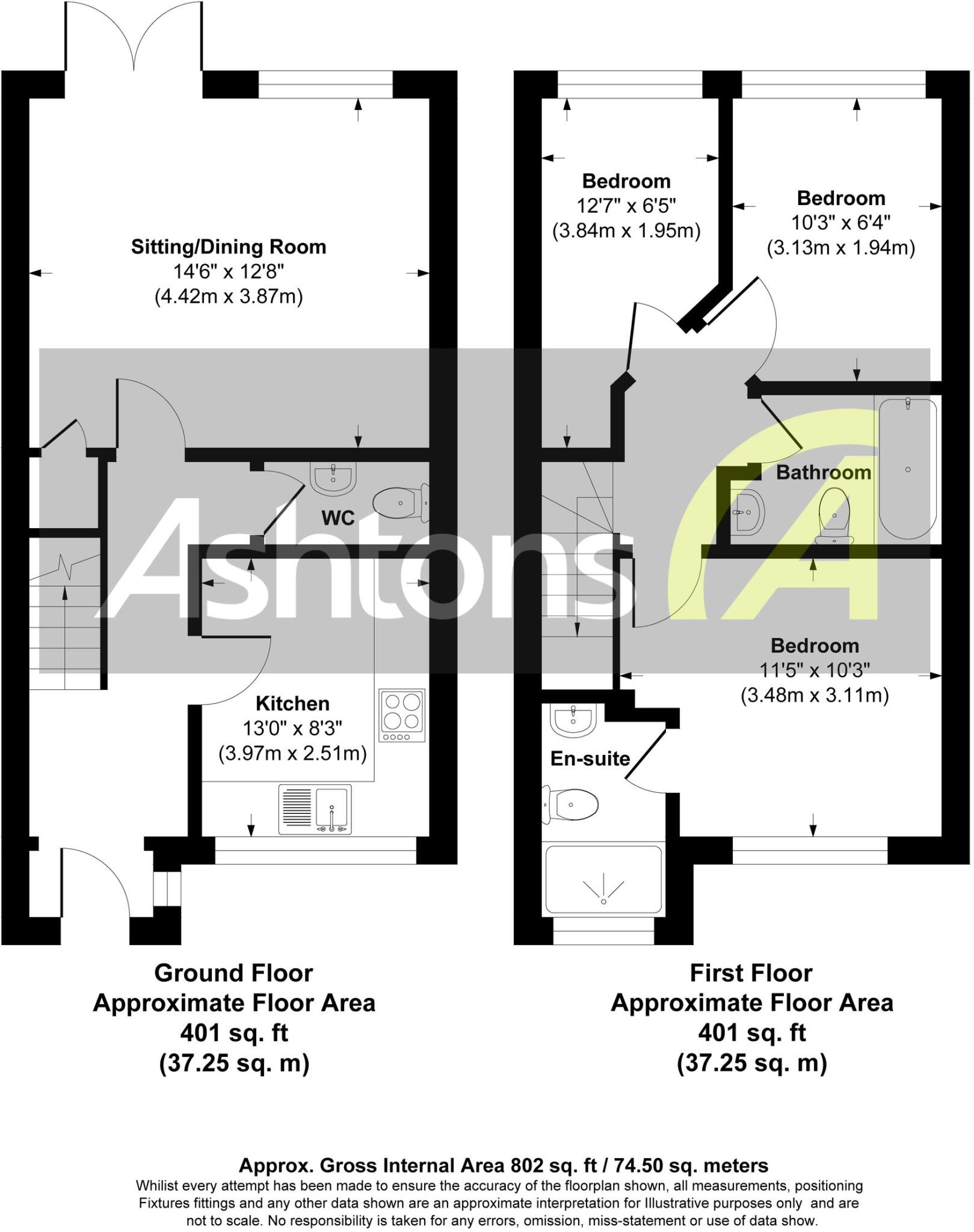 Siren Close, Birchwood, WA3 floorplan