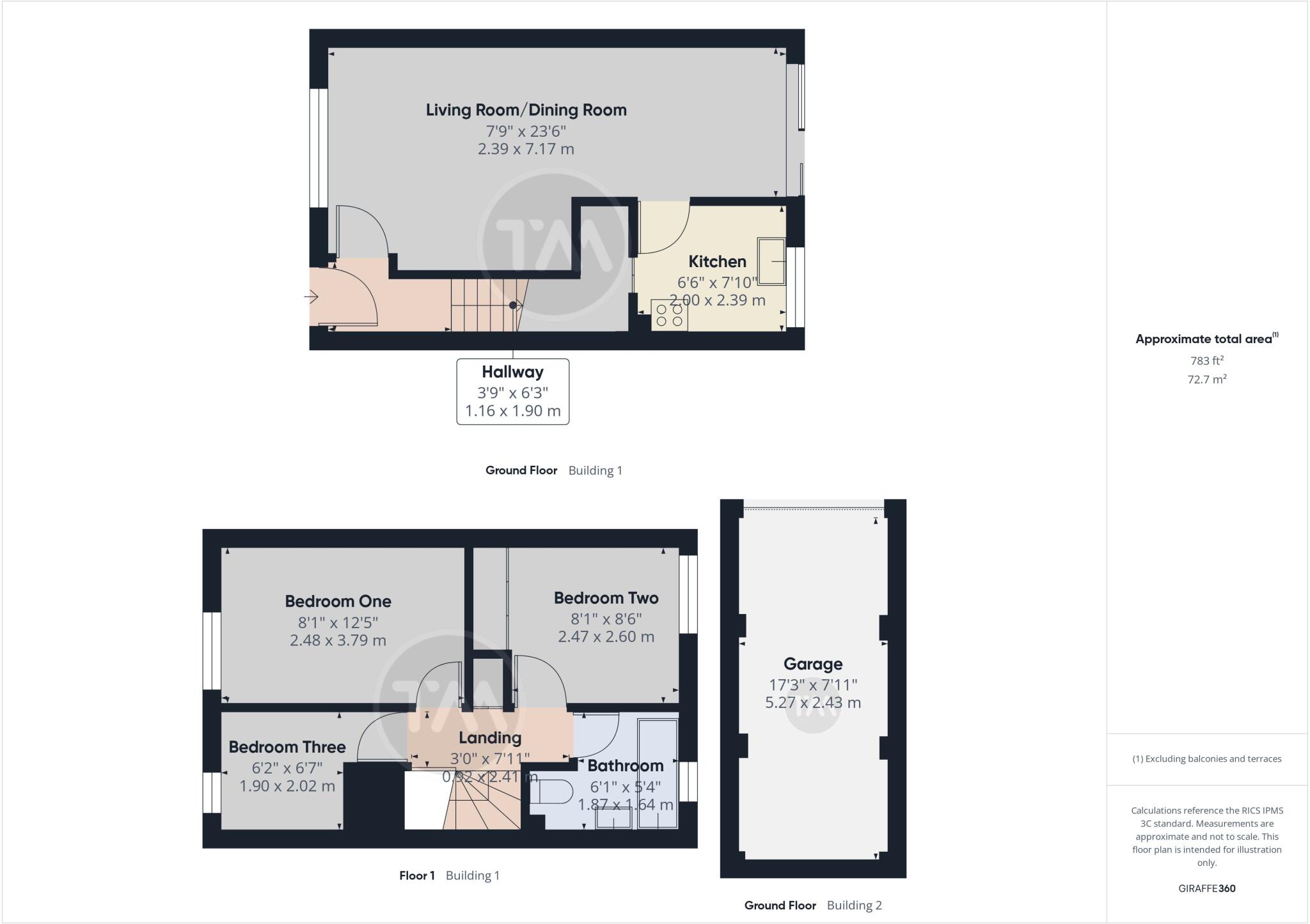 Monarch Road, Eaton Socon, St. Neots, Cambridgeshire, PE19 floorplan