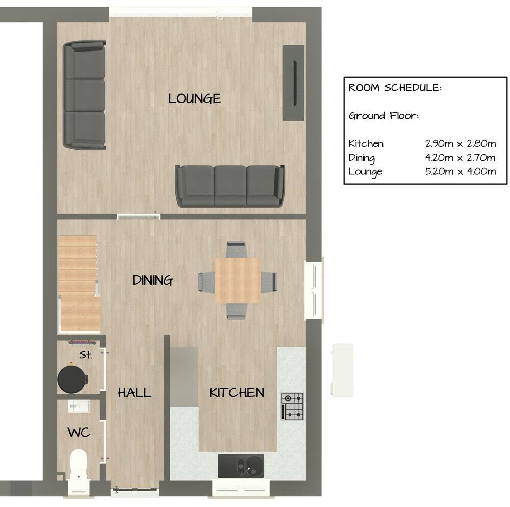 Deauville Avenue, Cowes floorplan