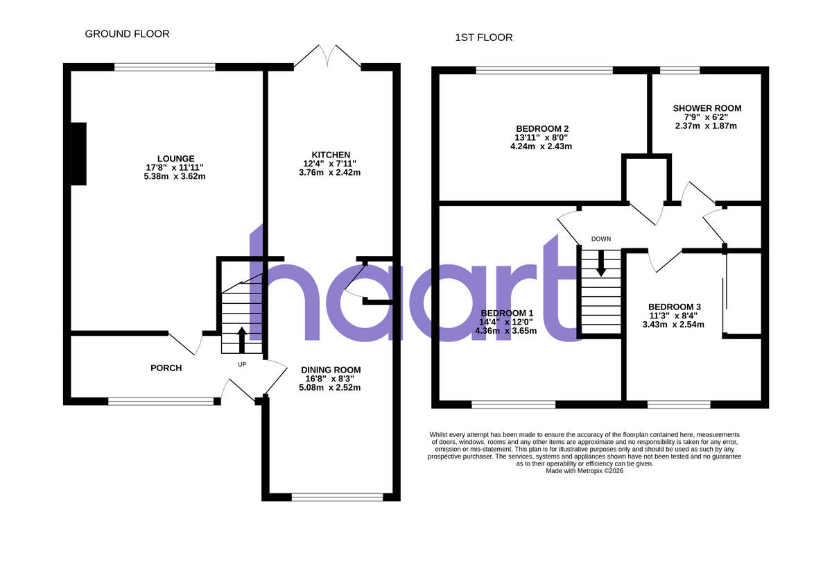 Packer Avenue, Leicester floorplan