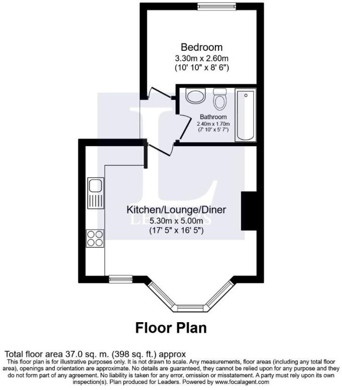 Devonshire Place, Brighton, East Sussex floorplan
