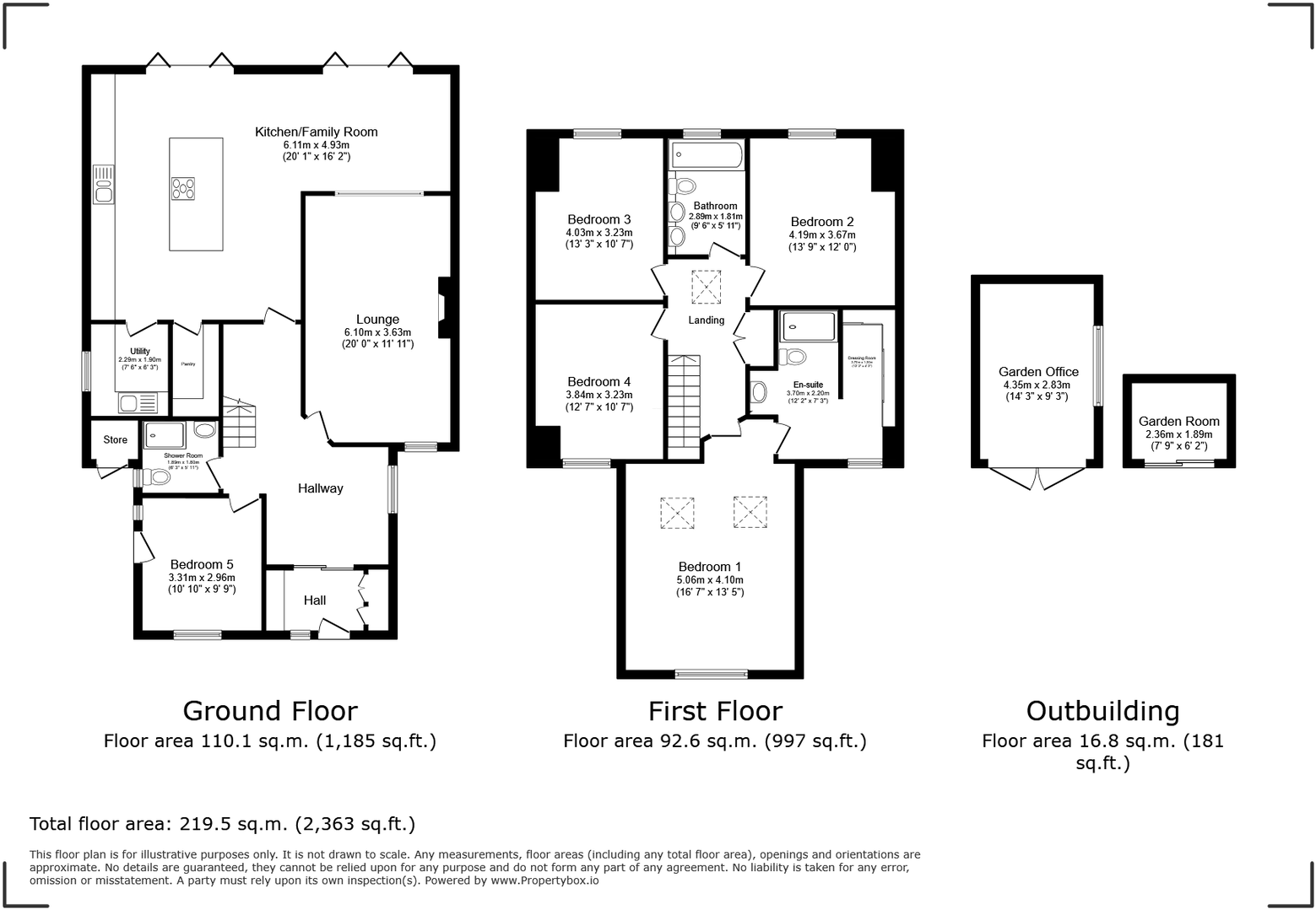 Park Rise Close, Harpenden, Hertfordshire, AL5 3AW floorplan
