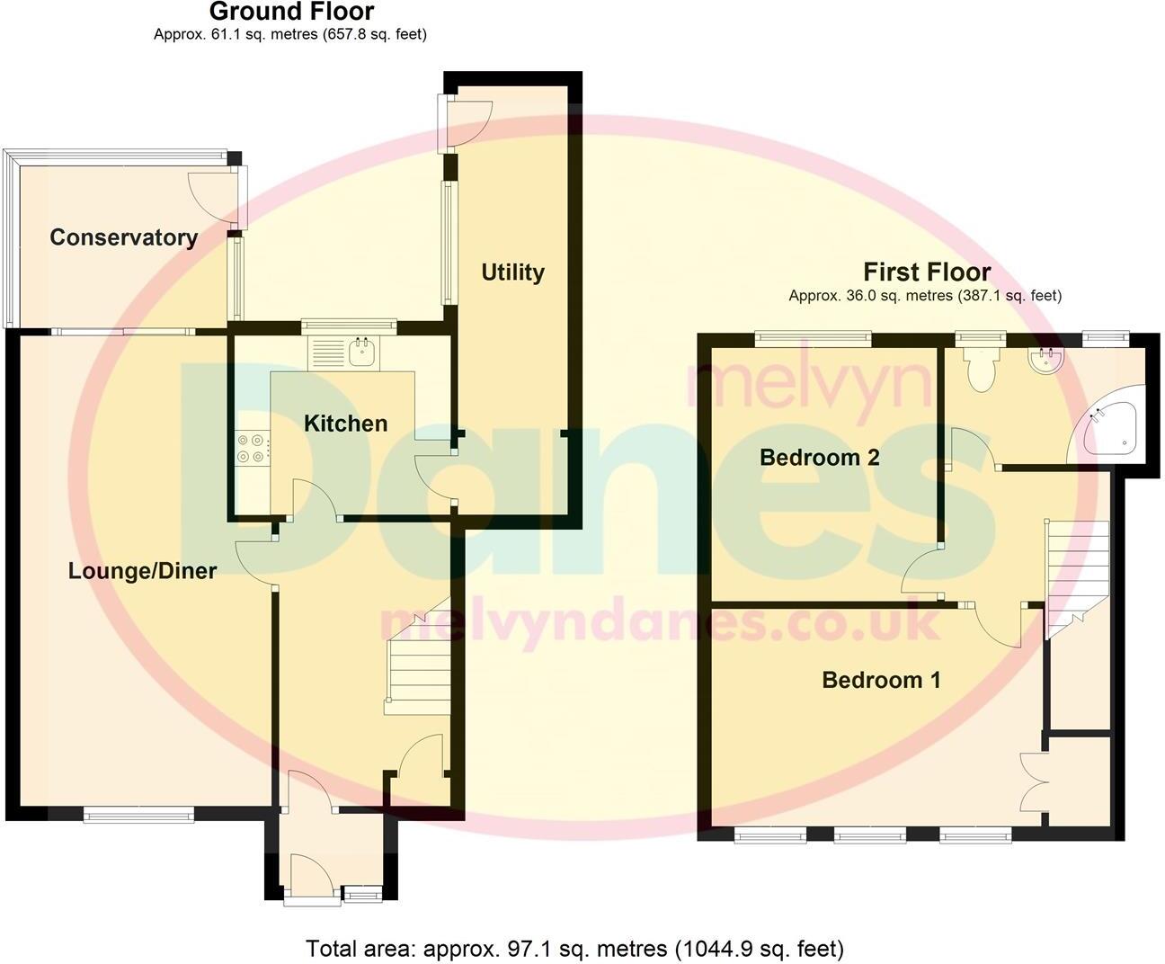 Mickleton Avenue, Sheldon, Birmingham floorplan