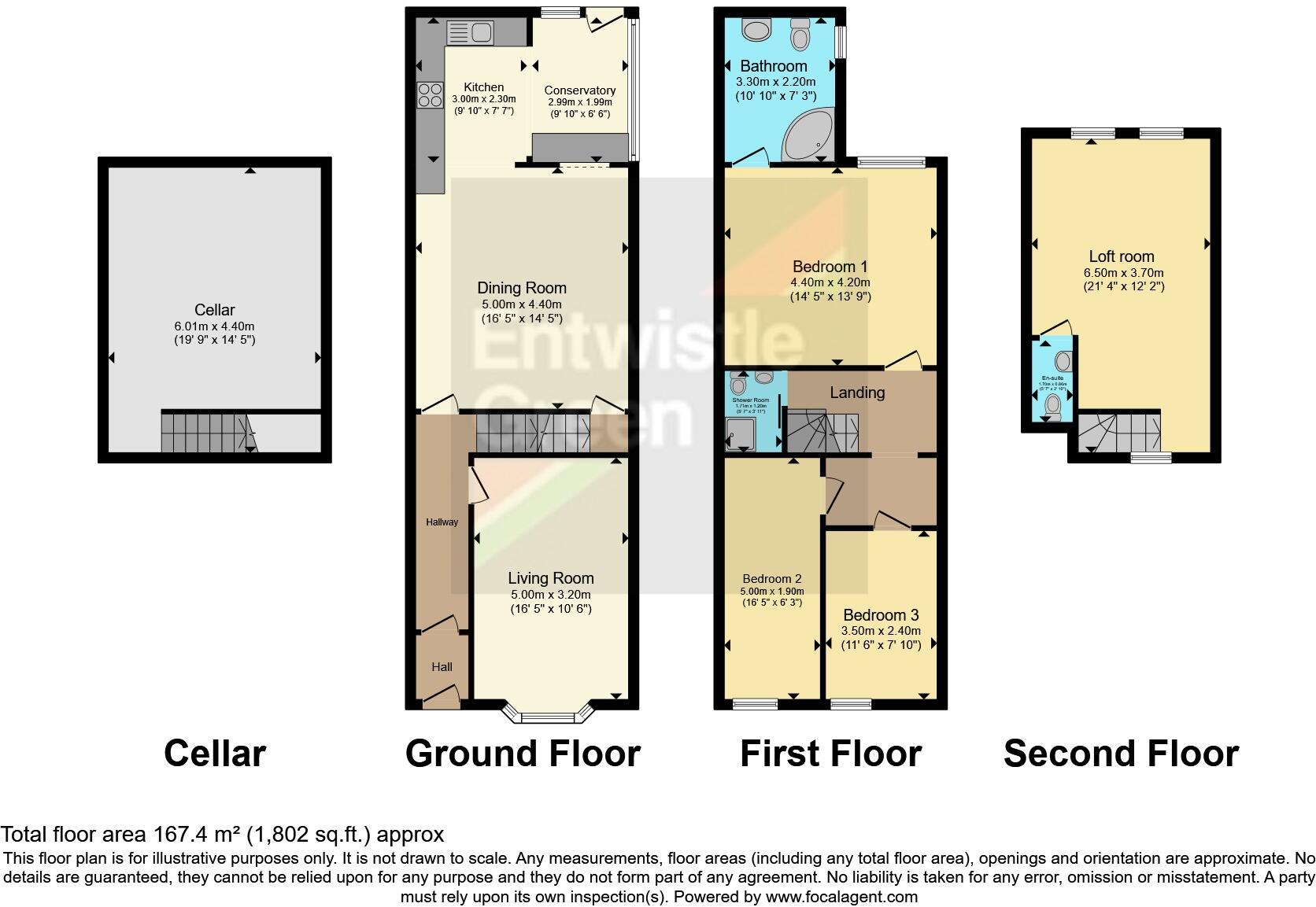 Rendel Street, Burnley, Lancashire, BB12 floorplan