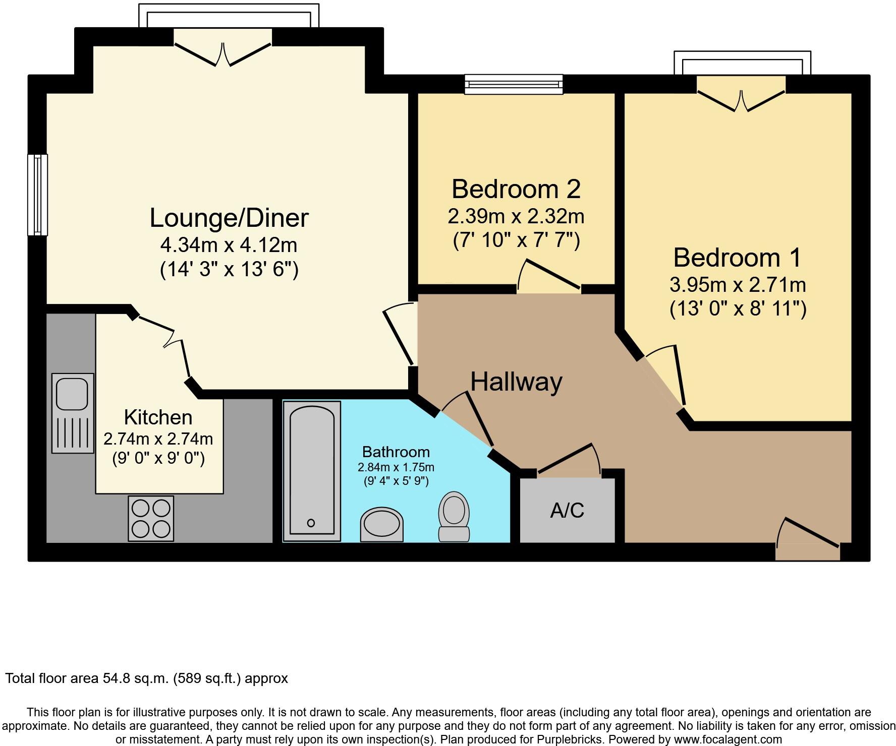 4 Actonville Avenue, Manchester, M22 floorplan