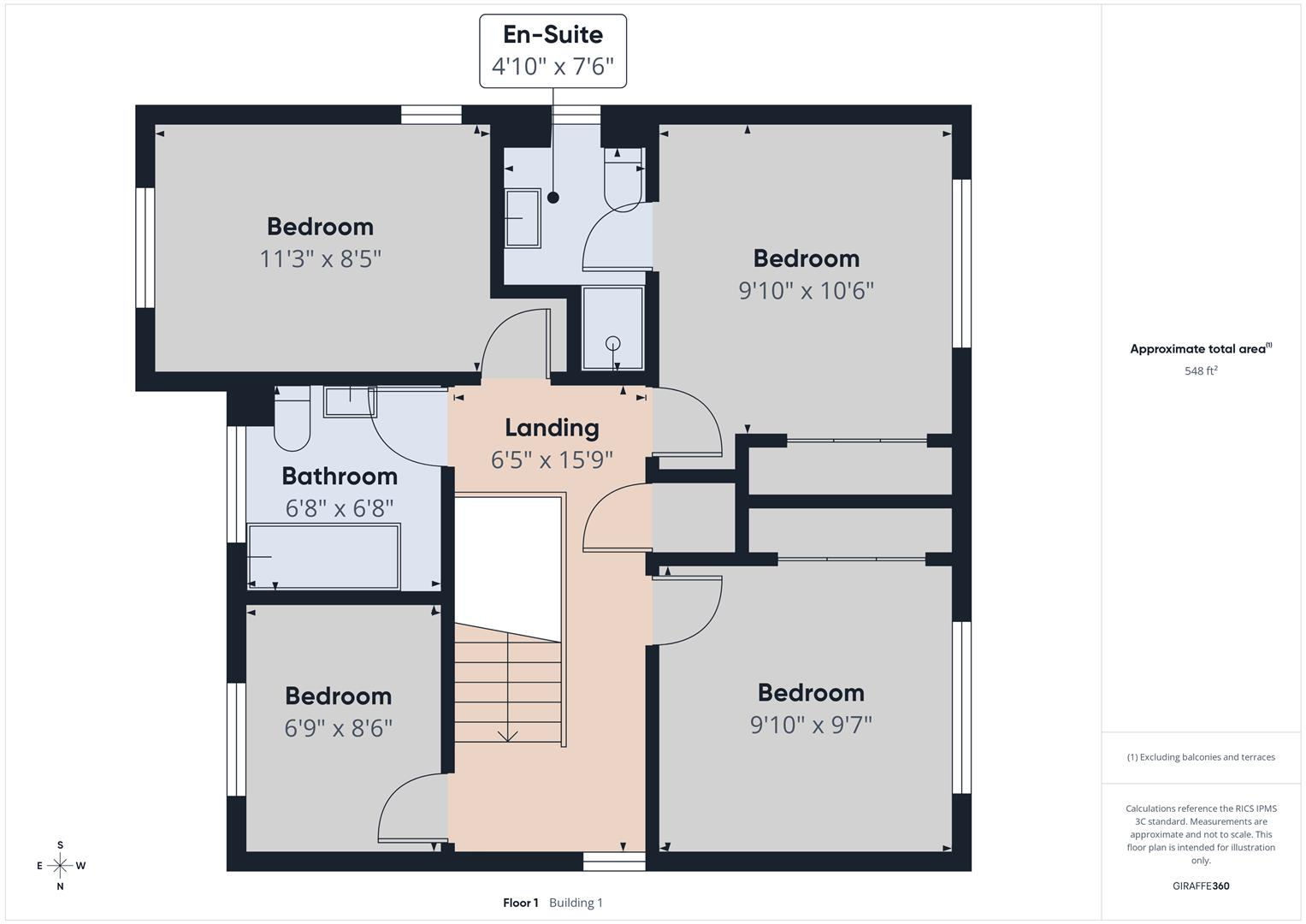 St. James Close, Harvington, Evesham floorplan