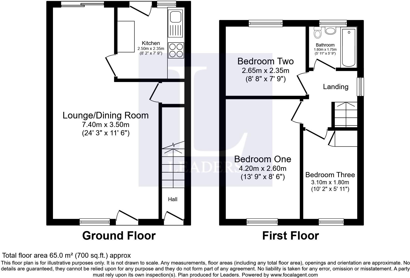 Worsborough Avenue, Great Sankey, WA5 floorplan