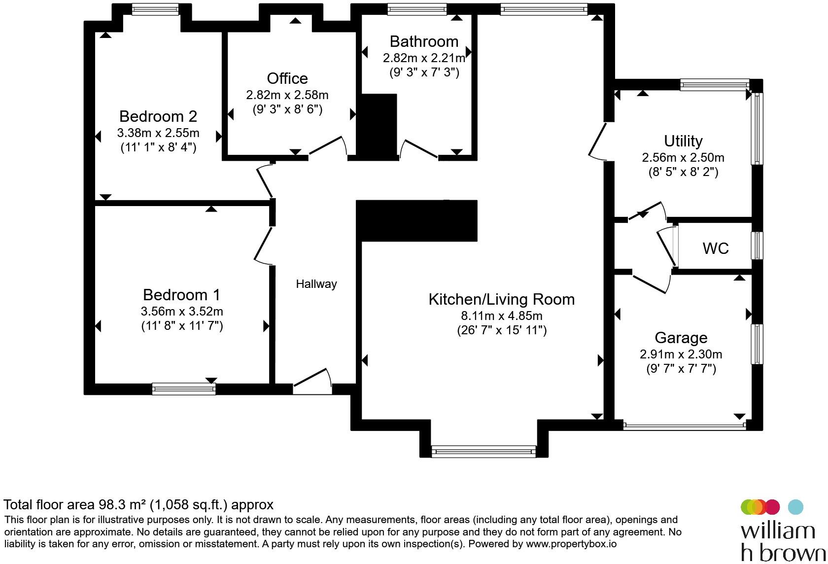 Upper Hoyland Road, Hoyland, Barnsley floorplan