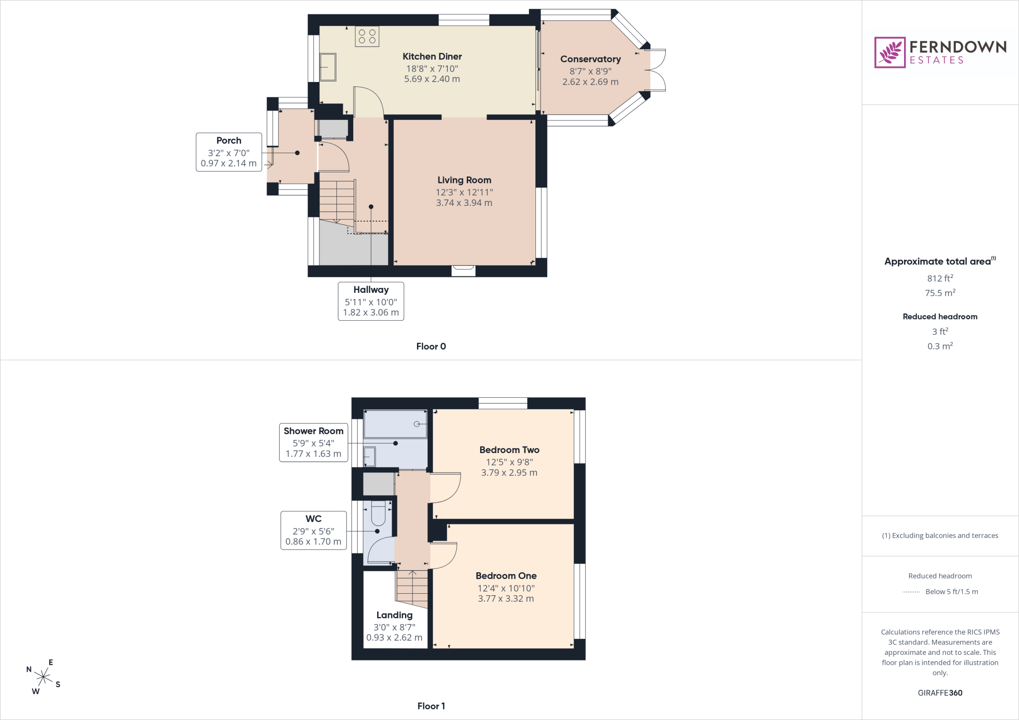Whitebeam Road, Chelmsley Wood, Birmingham, West Midlands, B37 floorplan